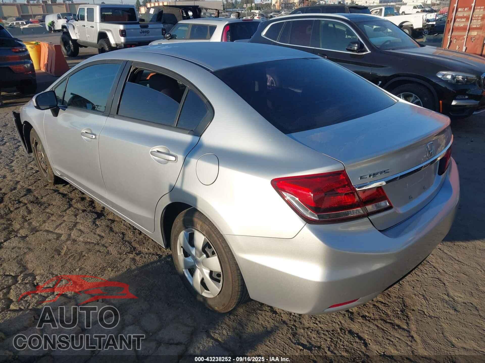 HONDA CIVIC 2014 - 2HGFB2F50EH504927