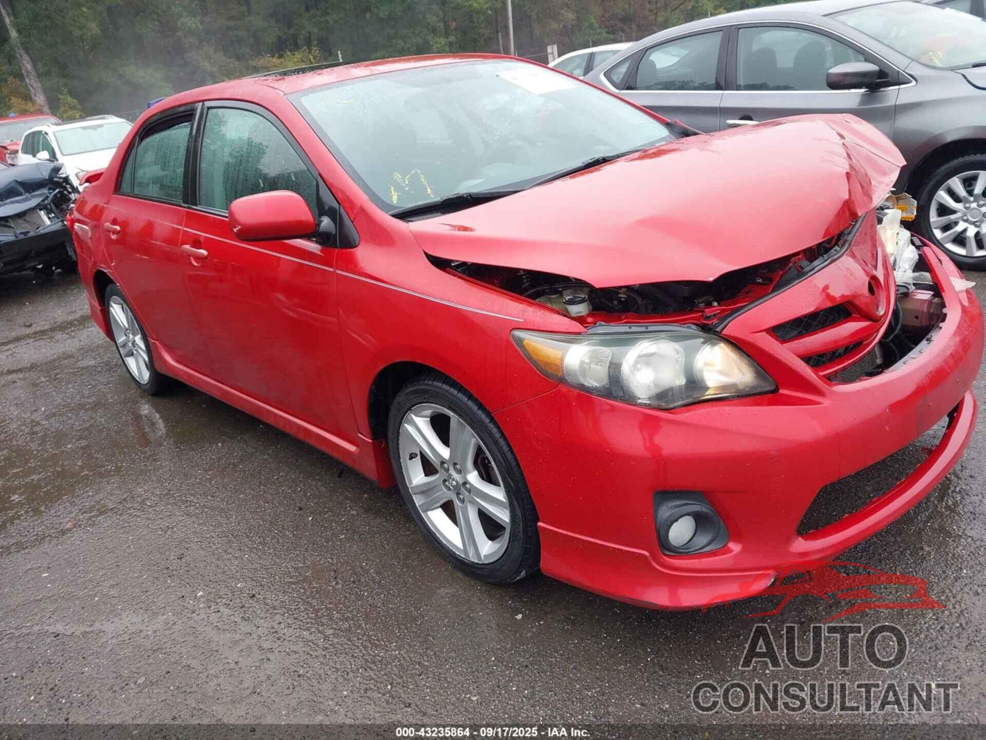 TOYOTA COROLLA 2013 - 5YFBU4EE9DP130735