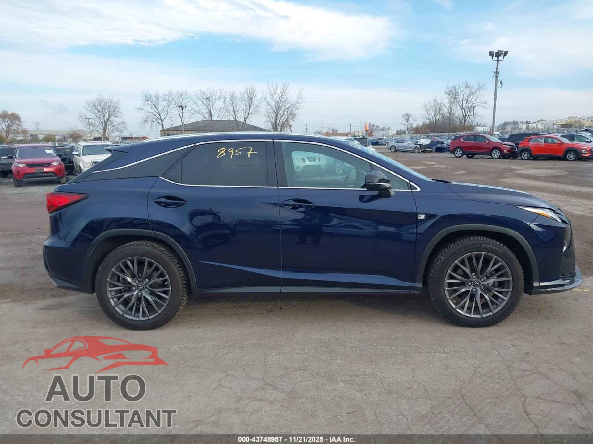 LEXUS RX 350 2017 - 2T2BZMCA0HC132859
