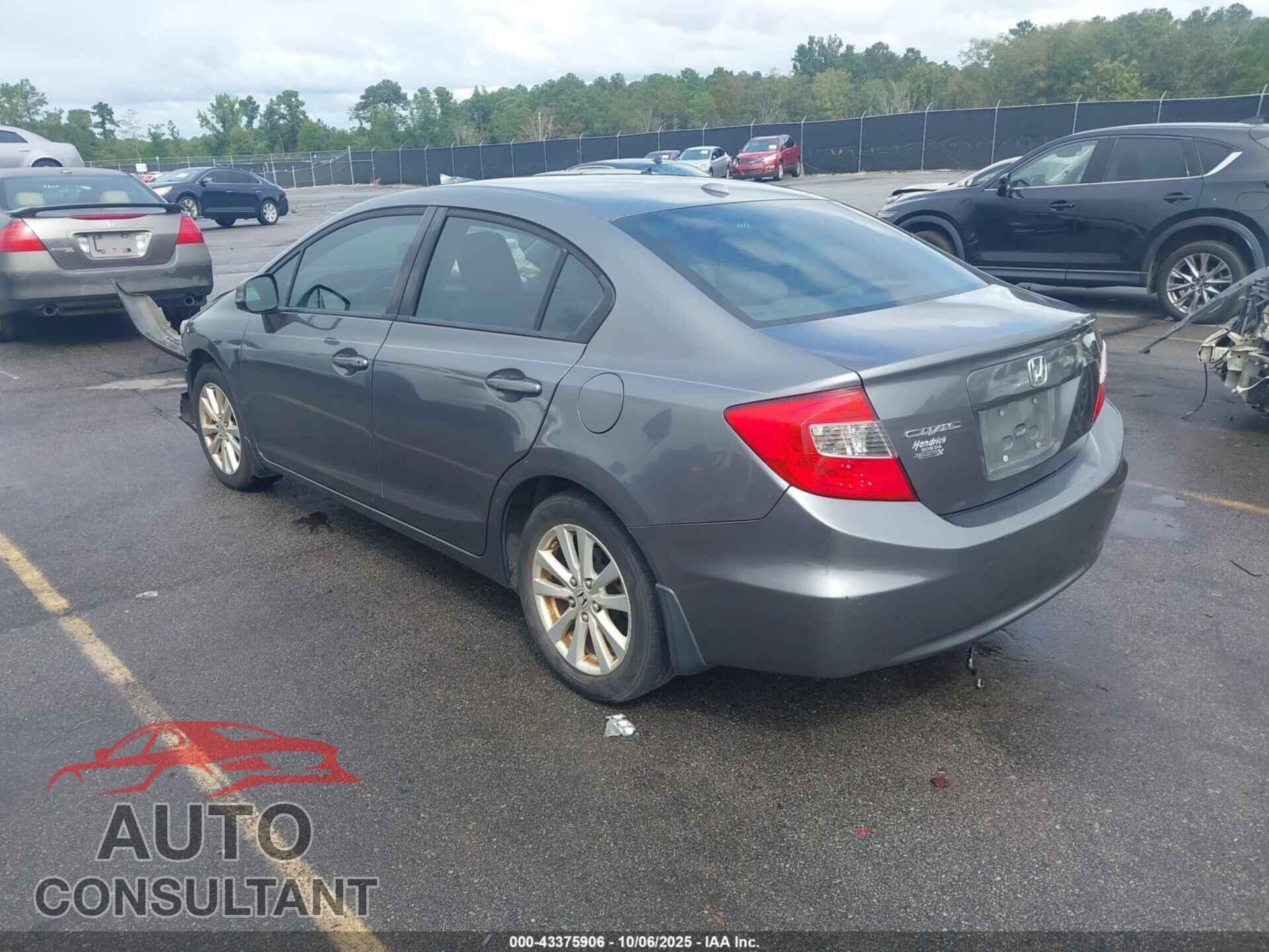 HONDA CIVIC 2012 - 19XFB2F95CE010914