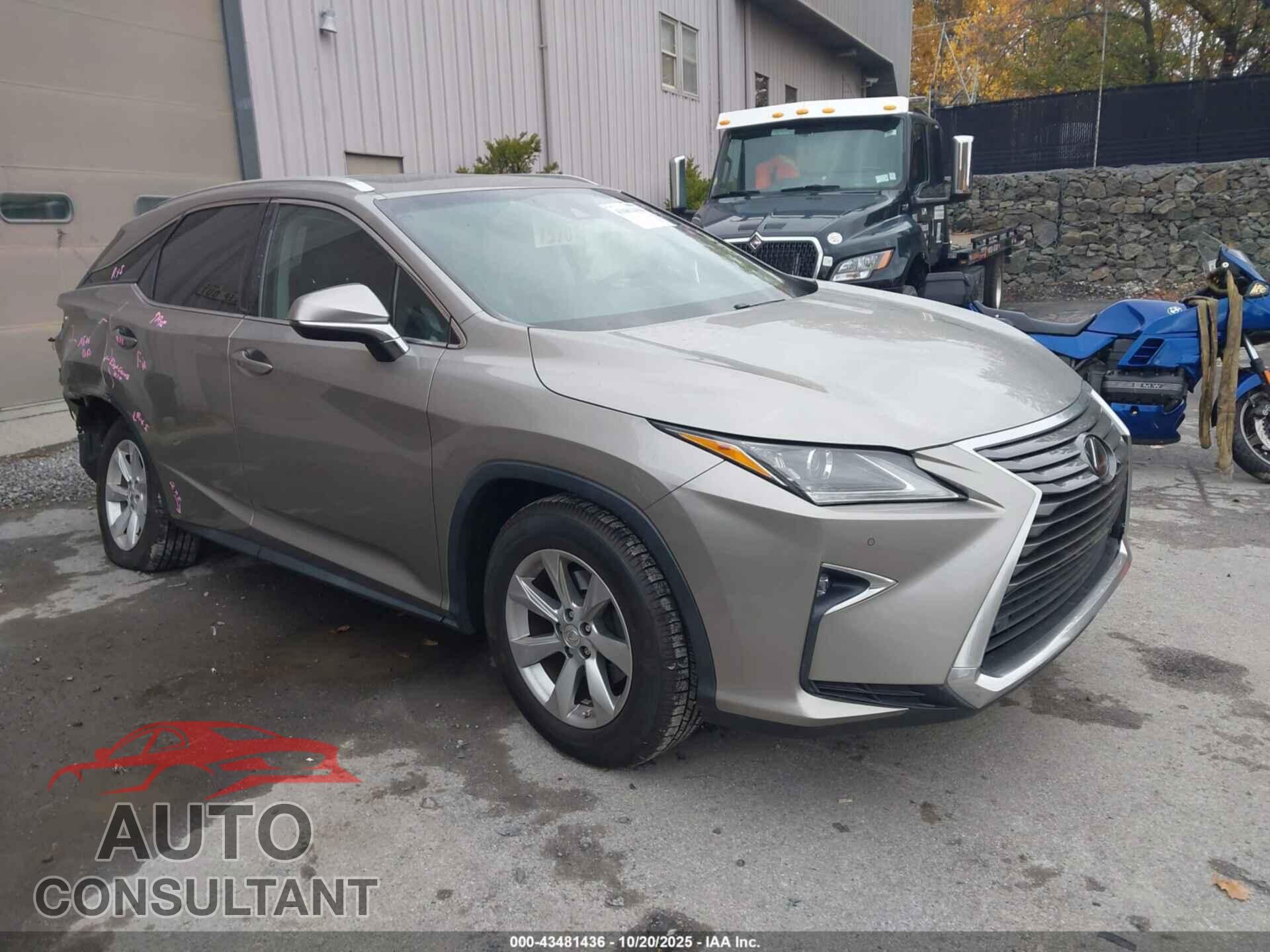 LEXUS RX 350 2017 - 2T2BZMCA4HC082760