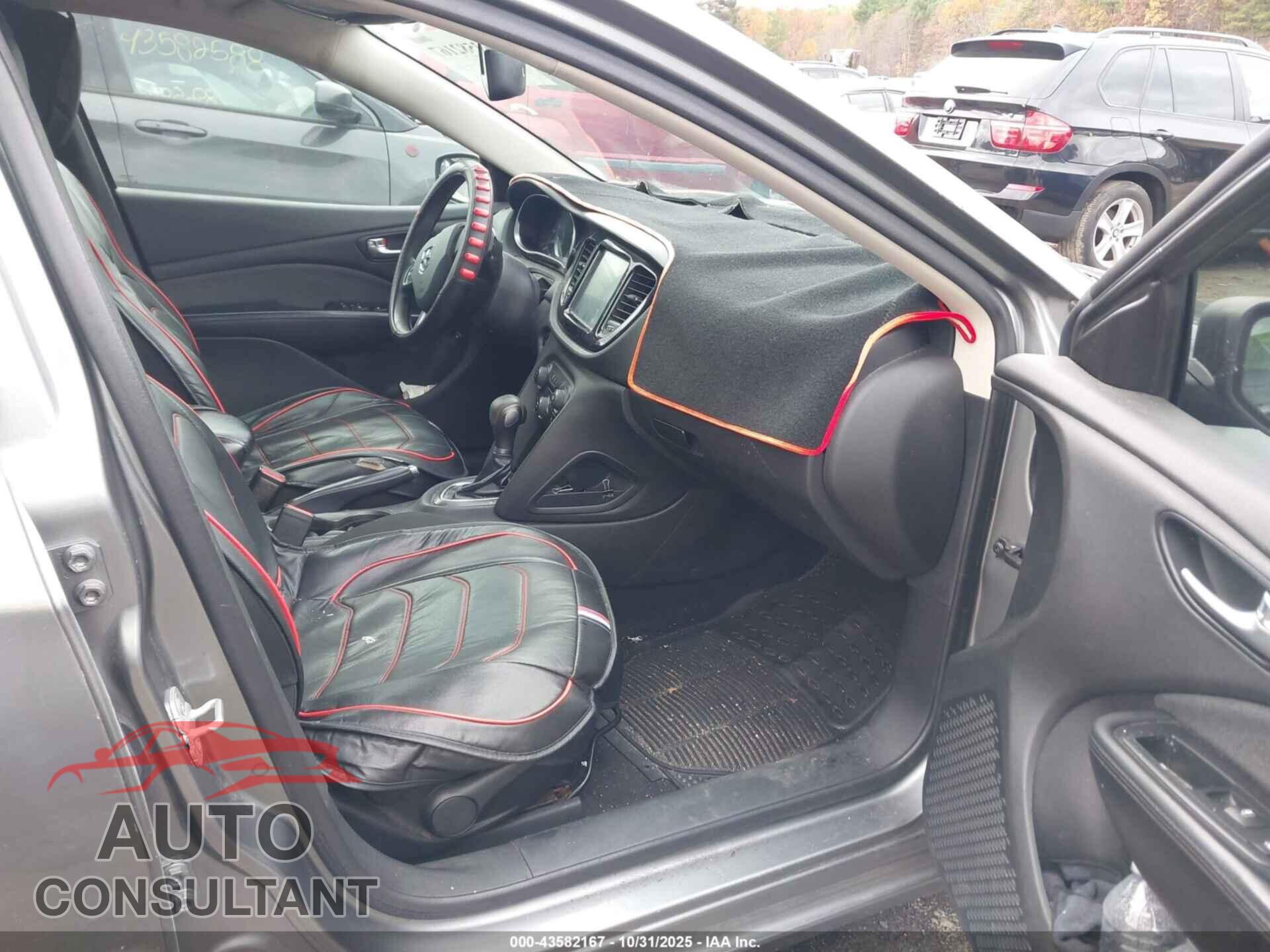 DODGE DART 2013 - 1C3CDFBA2DD336021