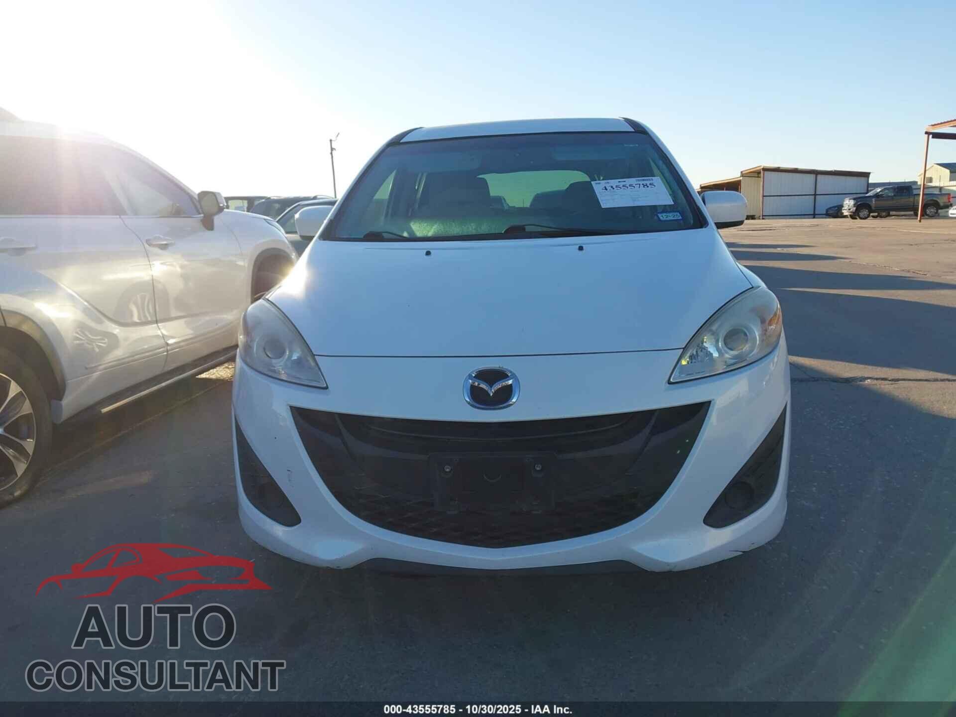 MAZDA MAZDA5 2012 - JM1CW2BLXC0101193