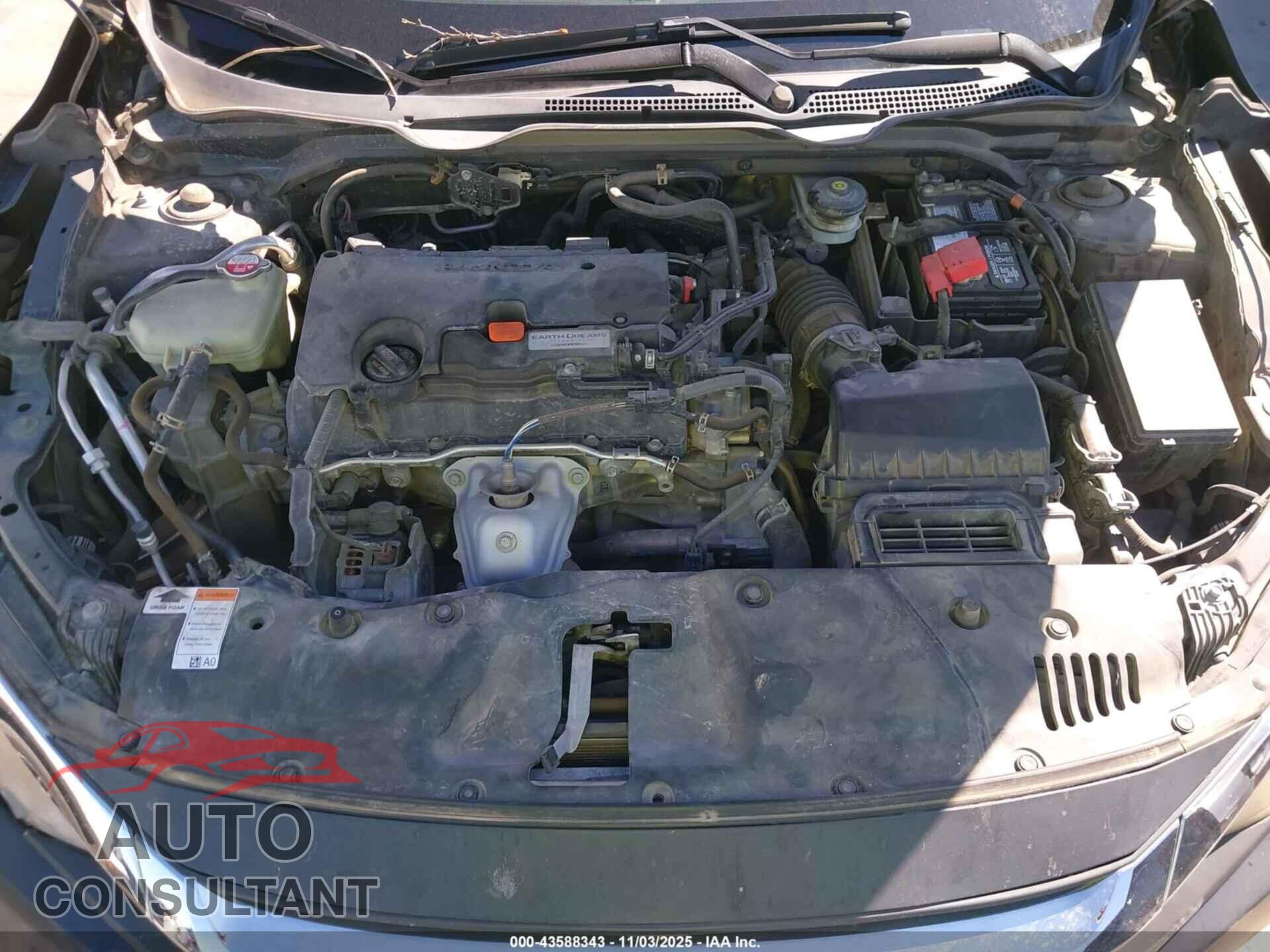 HONDA CIVIC 2017 - 19XFC2F76HE021939