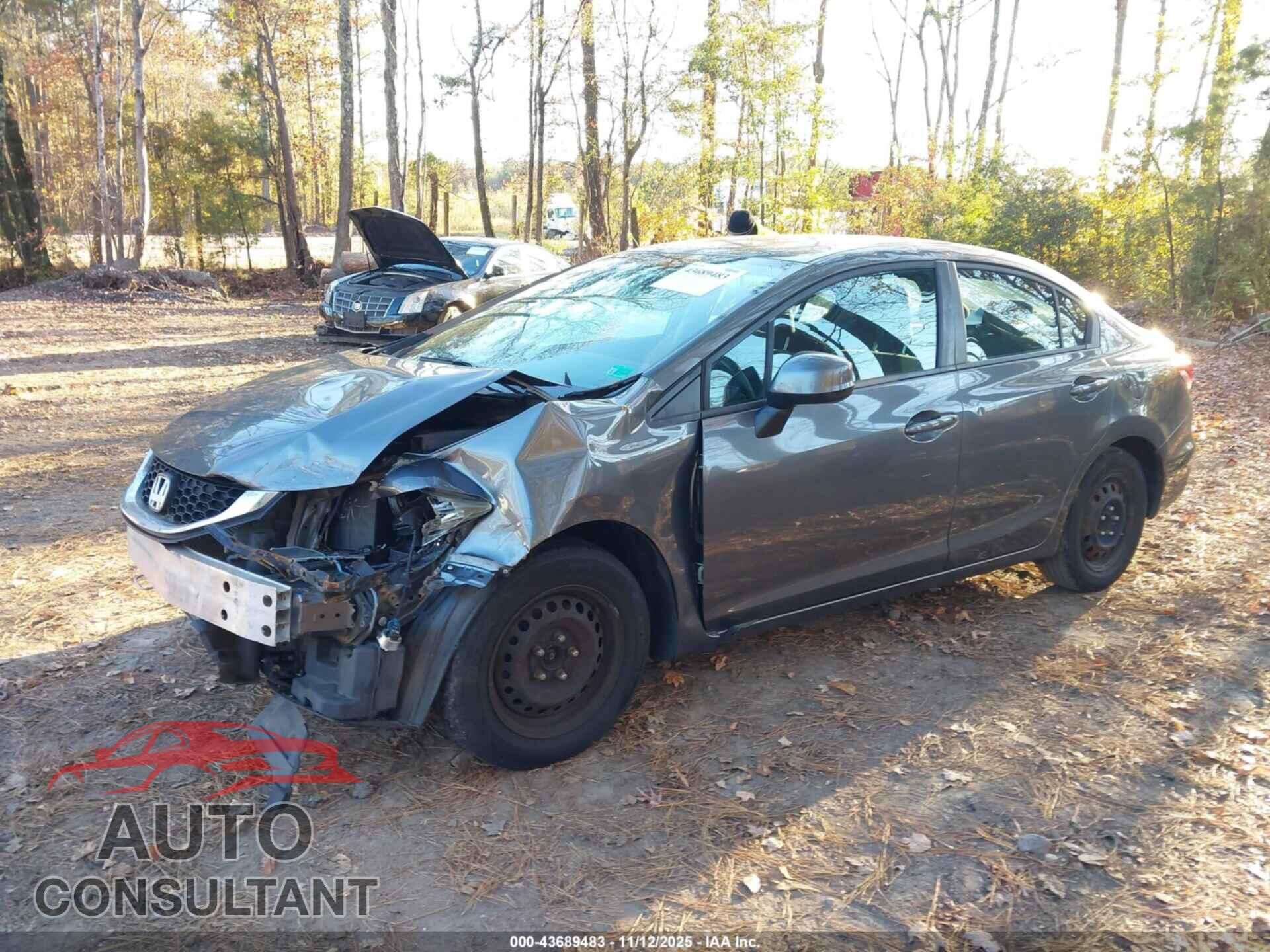 HONDA CIVIC 2013 - 19XFB2F52DE250372