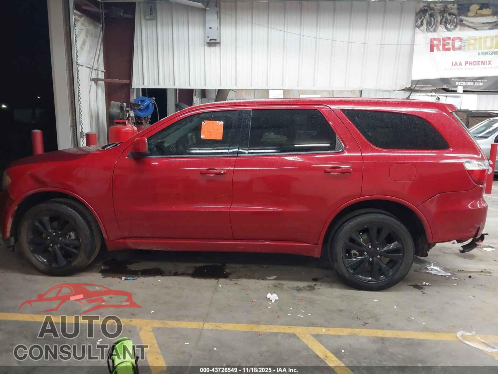 DODGE DURANGO 2013 - 1C4RDHAG3DC686206