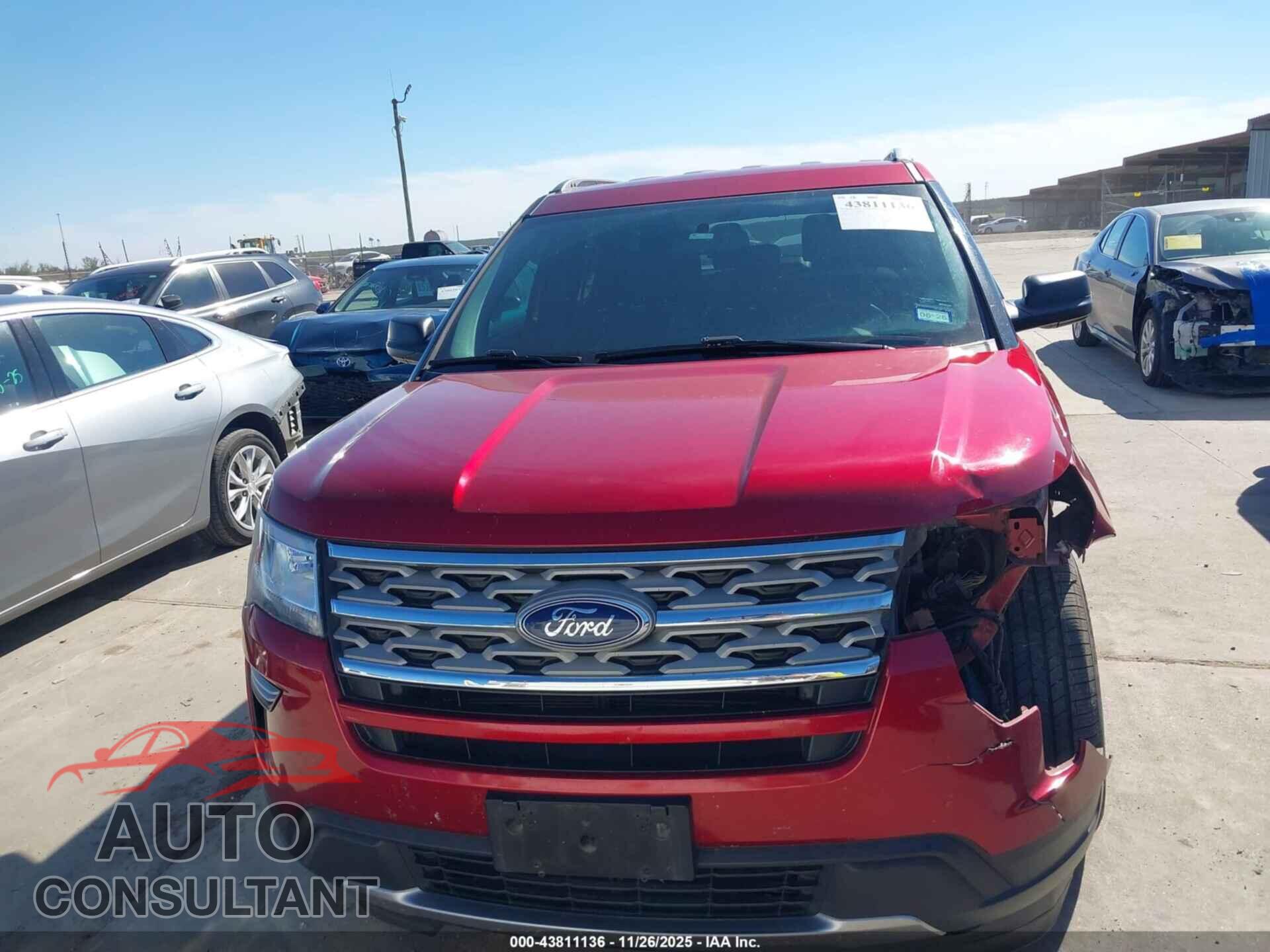 FORD EXPLORER 2018 - 1FM5K7D88JGB17452