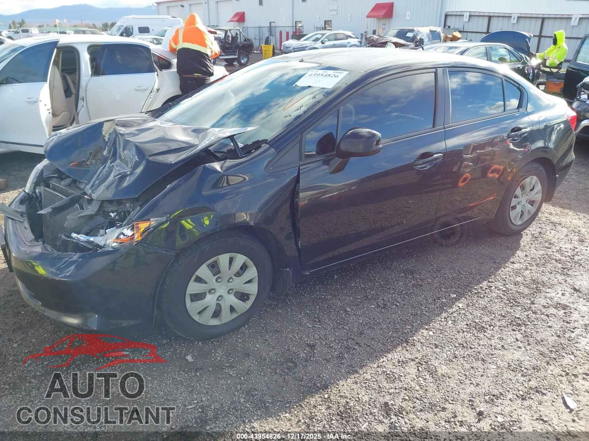 HONDA CIVIC 2012 - JHMFB2F51CS000387