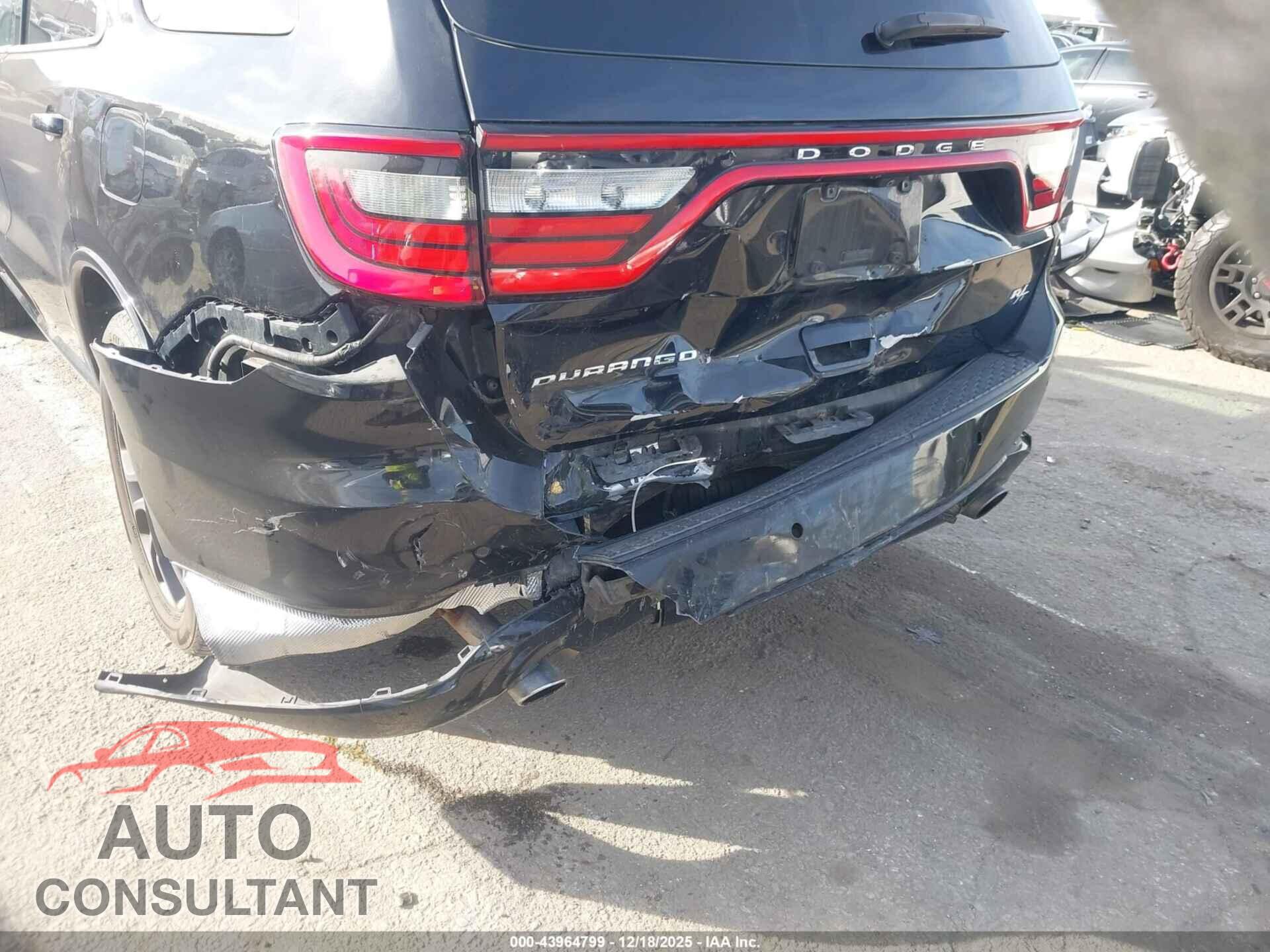 DODGE DURANGO 2017 - 1C4SDHCT4HC636478