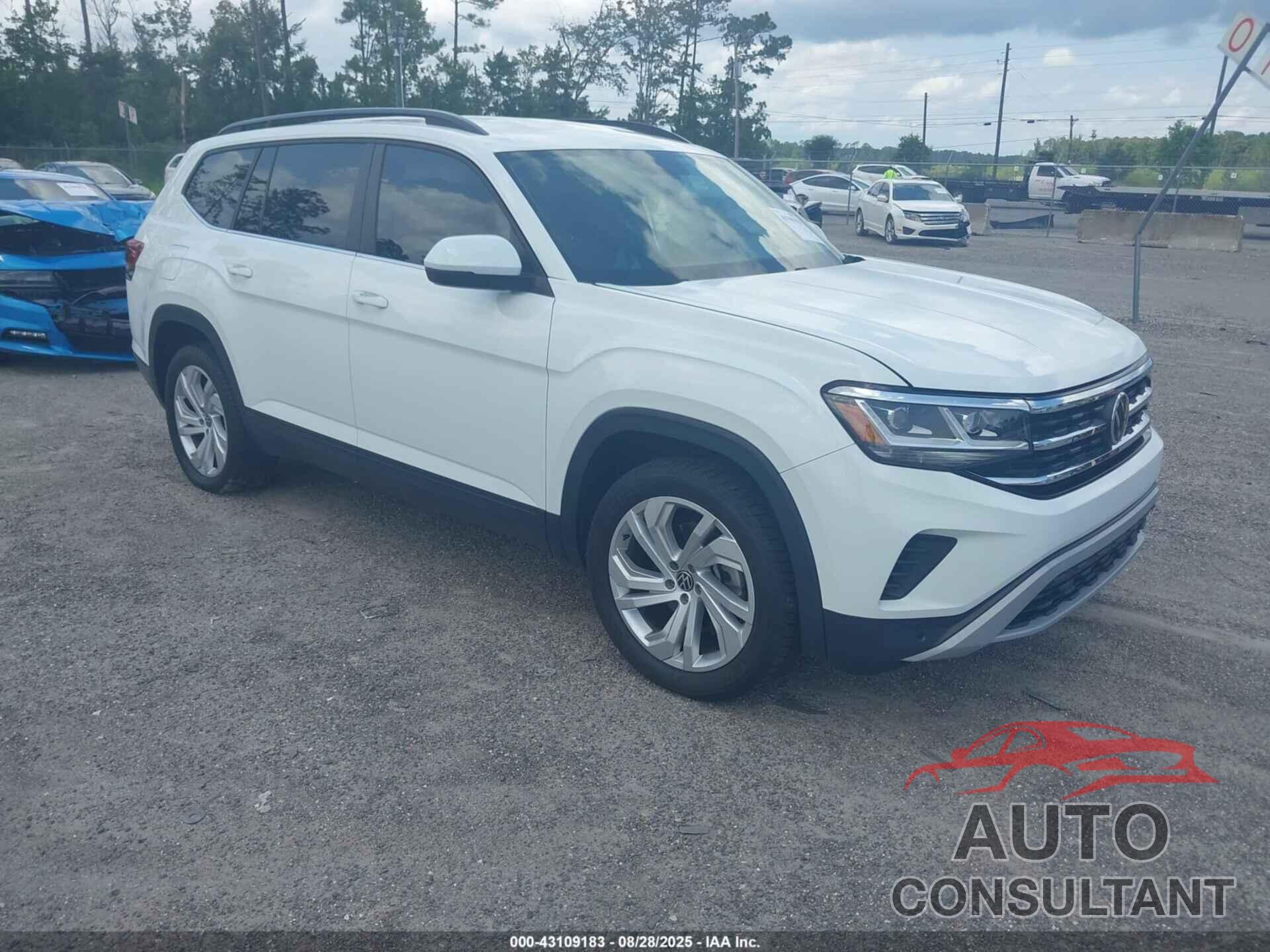 VOLKSWAGEN ATLAS 2021 - 1V2WR2CA3MC589788
