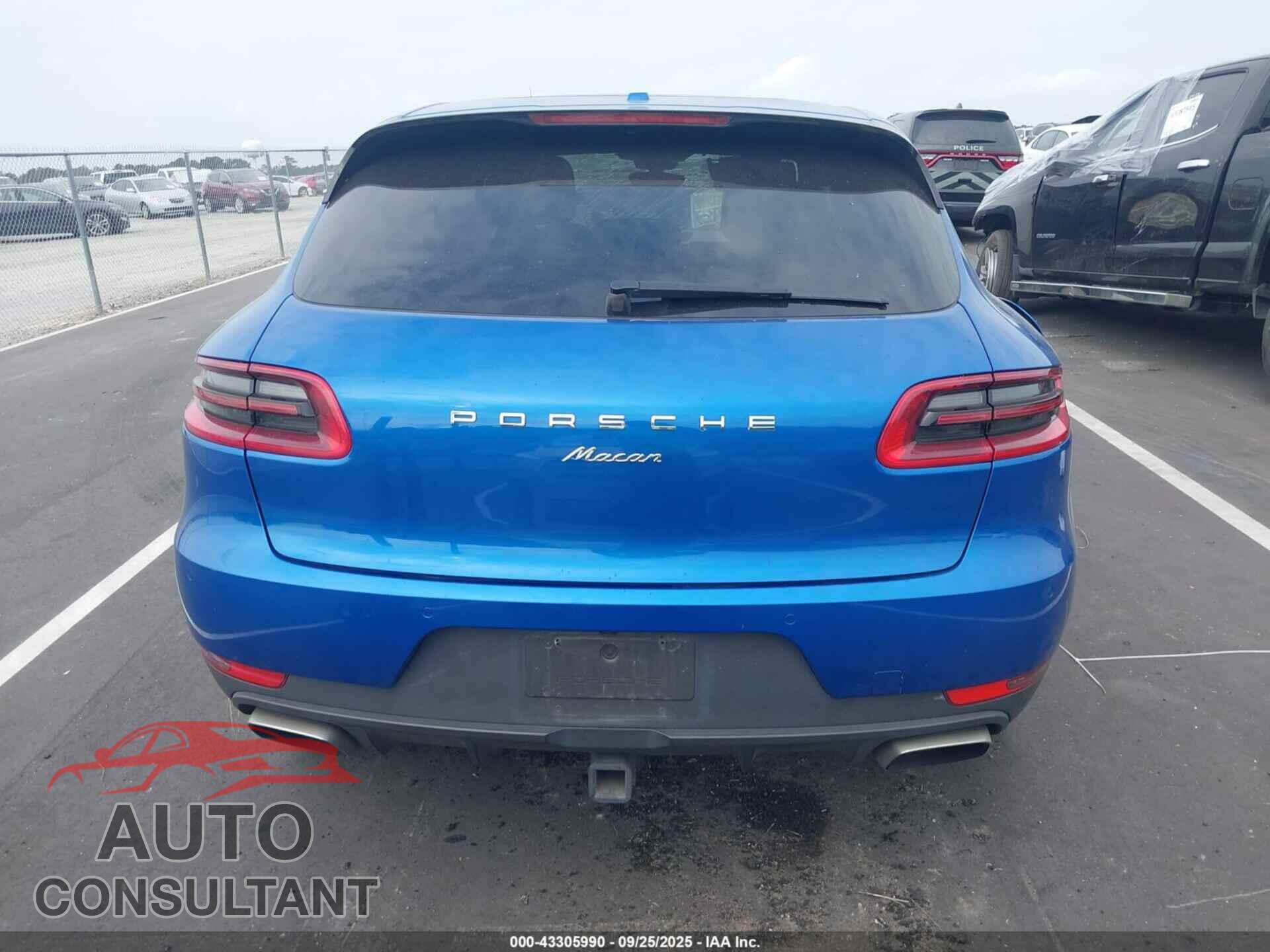 PORSCHE MACAN 2017 - WP1AA2A55HLB02216