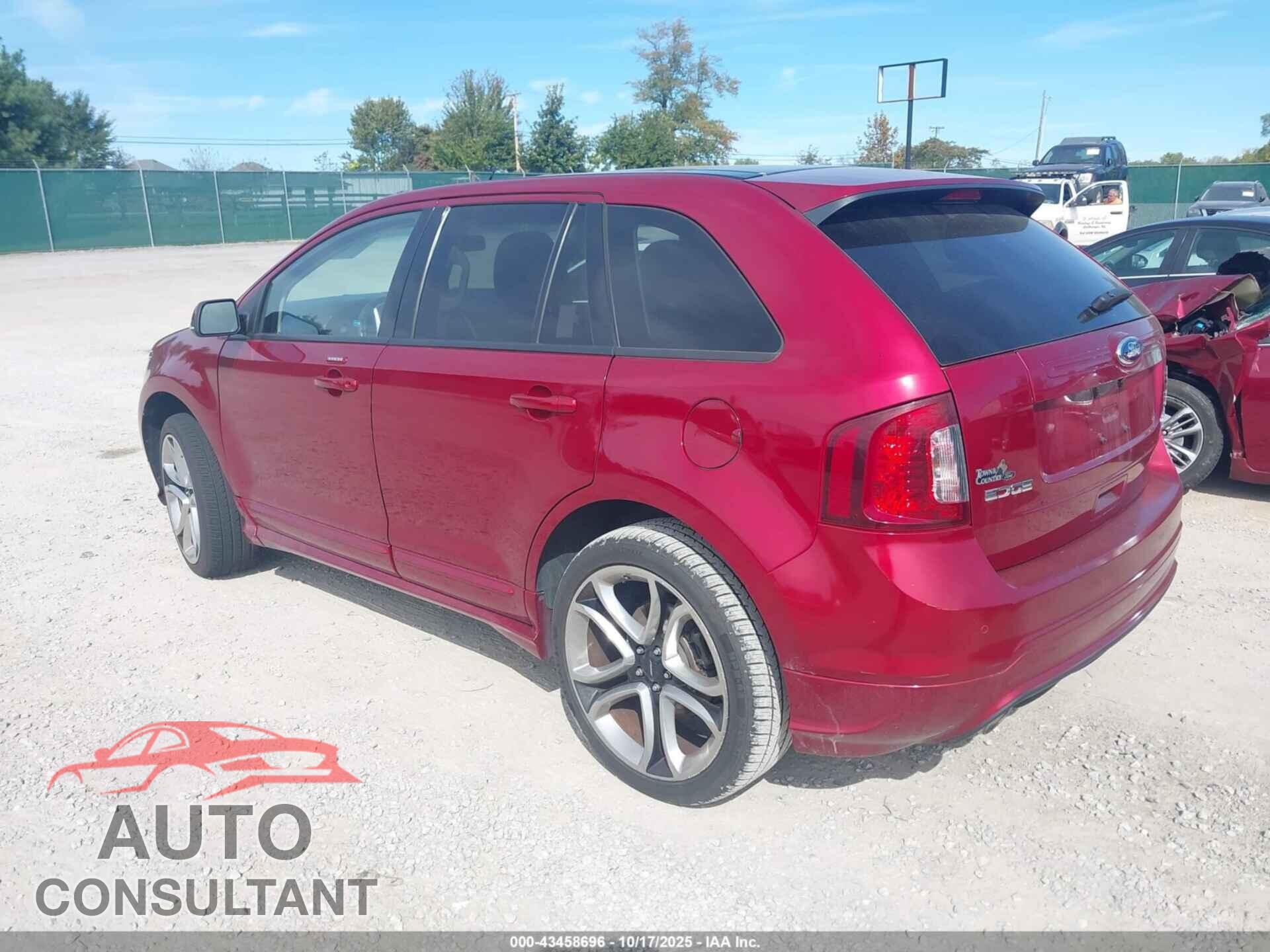 FORD EDGE 2013 - 2FMDK4AK2DBC65456