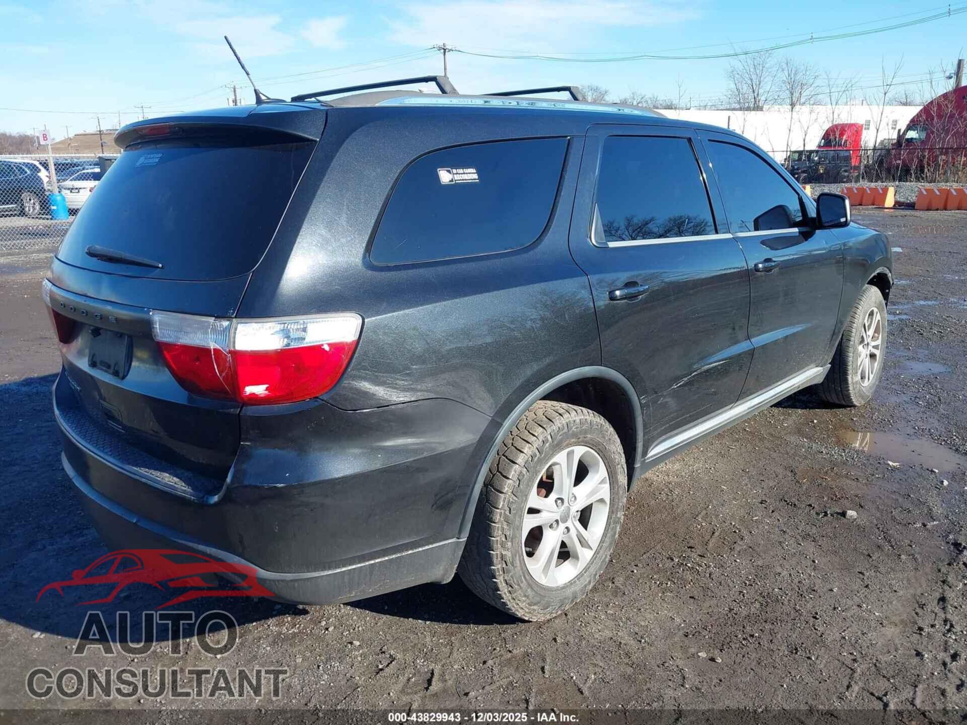 DODGE DURANGO 2013 - 1C4RDJAG3DC666044