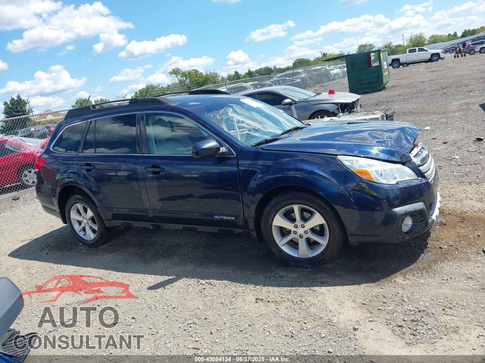 SUBARU OUTBACK 2014 - 4S4BRBLC3E3204969
