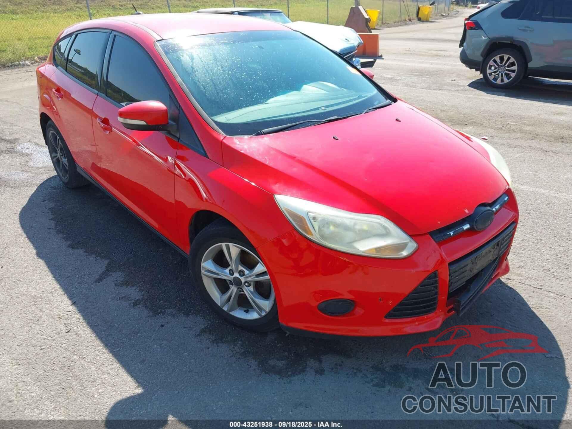 FORD FOCUS 2013 - 1FADP3K24DL368947