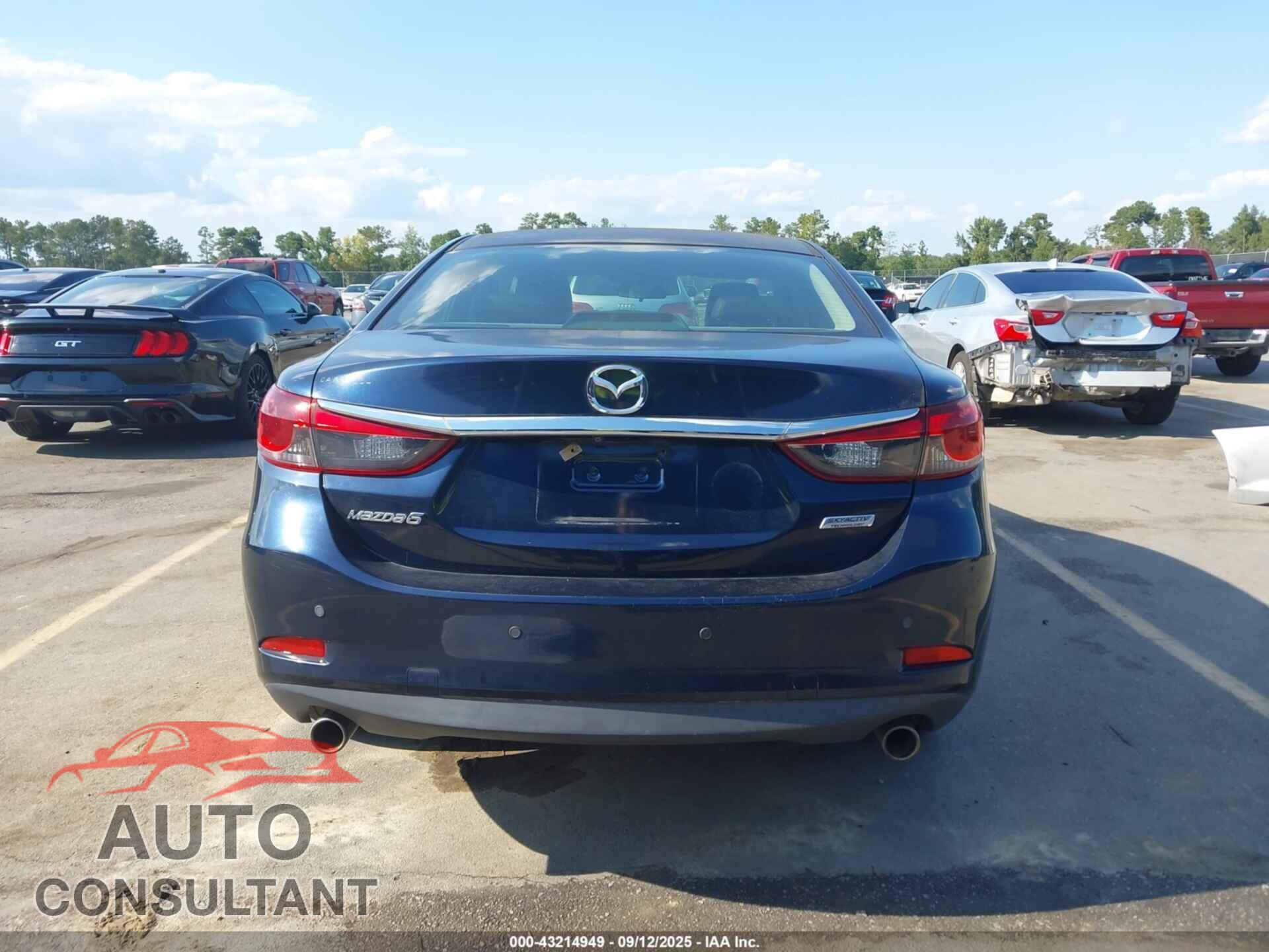 MAZDA MAZDA6 2016 - JM1GJ1V50G1486027