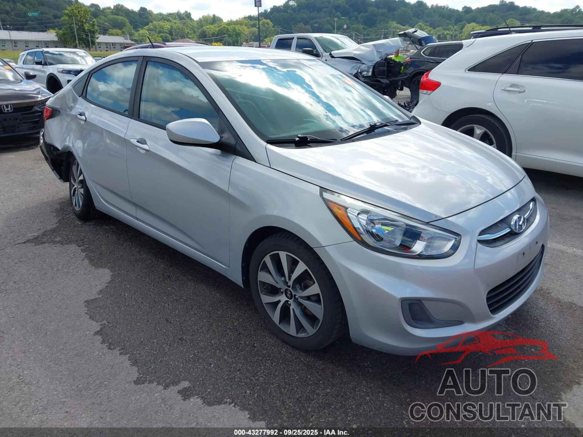 HYUNDAI ACCENT 2017 - KMHCT4AE0HU338987