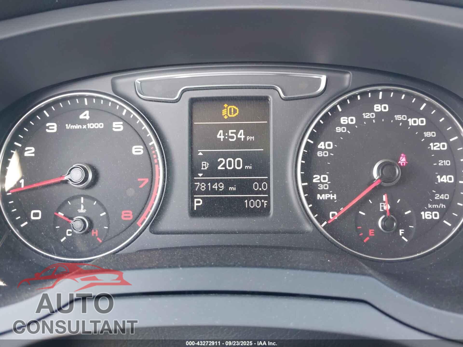 AUDI Q3 2017 - WA1BCCFS2HR012002
