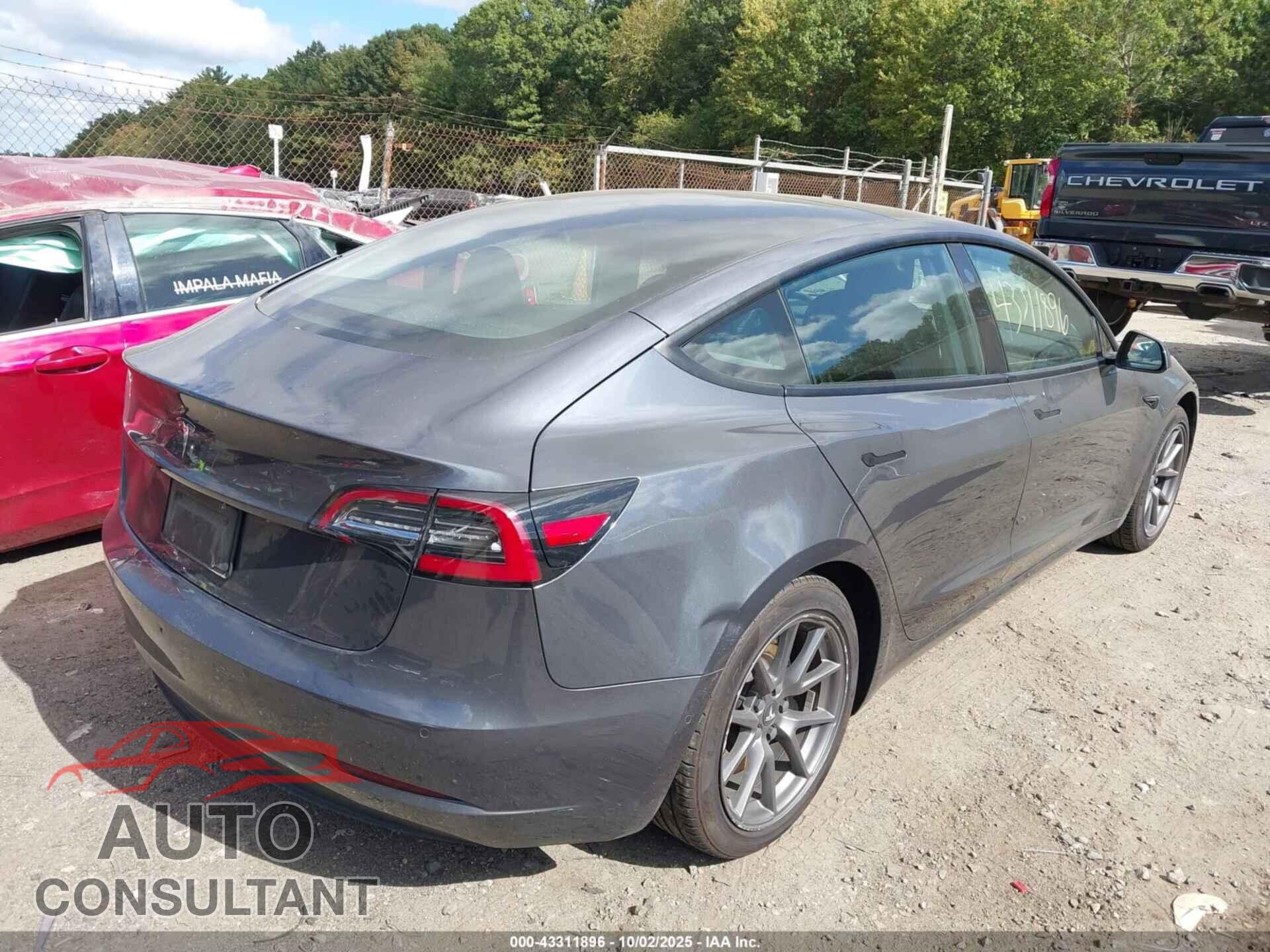 TESLA MODEL 3 2021 - 5YJ3E1EA0MF922443