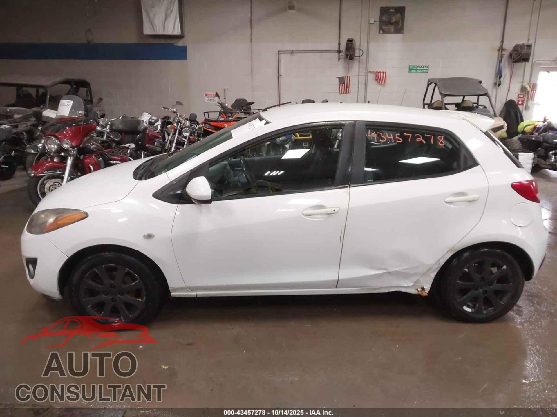 MAZDA MAZDA2 2013 - JM1DE1LZ2D0157831