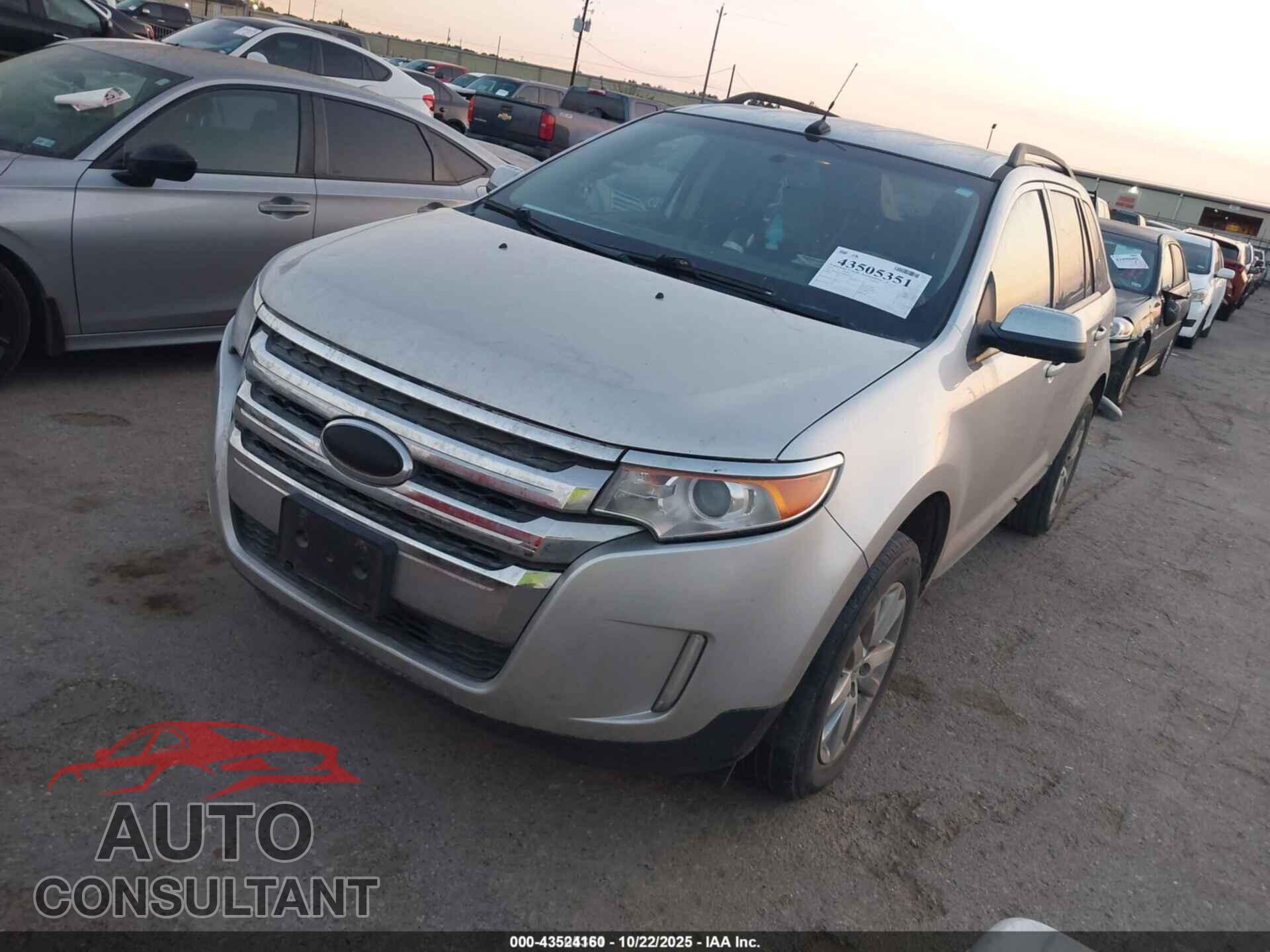FORD EDGE 2013 - 2FMDK3JC6DBE03230