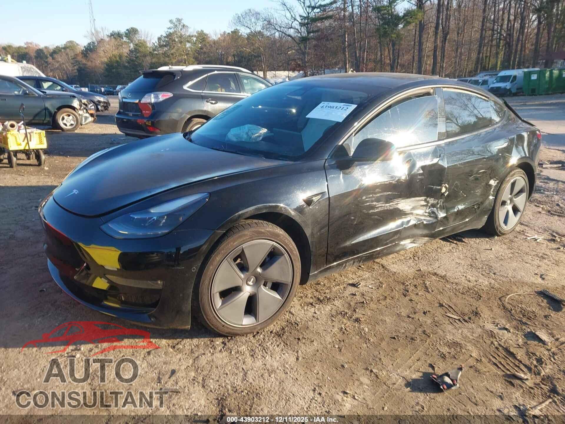 TESLA MODEL 3 2022 - 5YJ3E1EB5NF120111