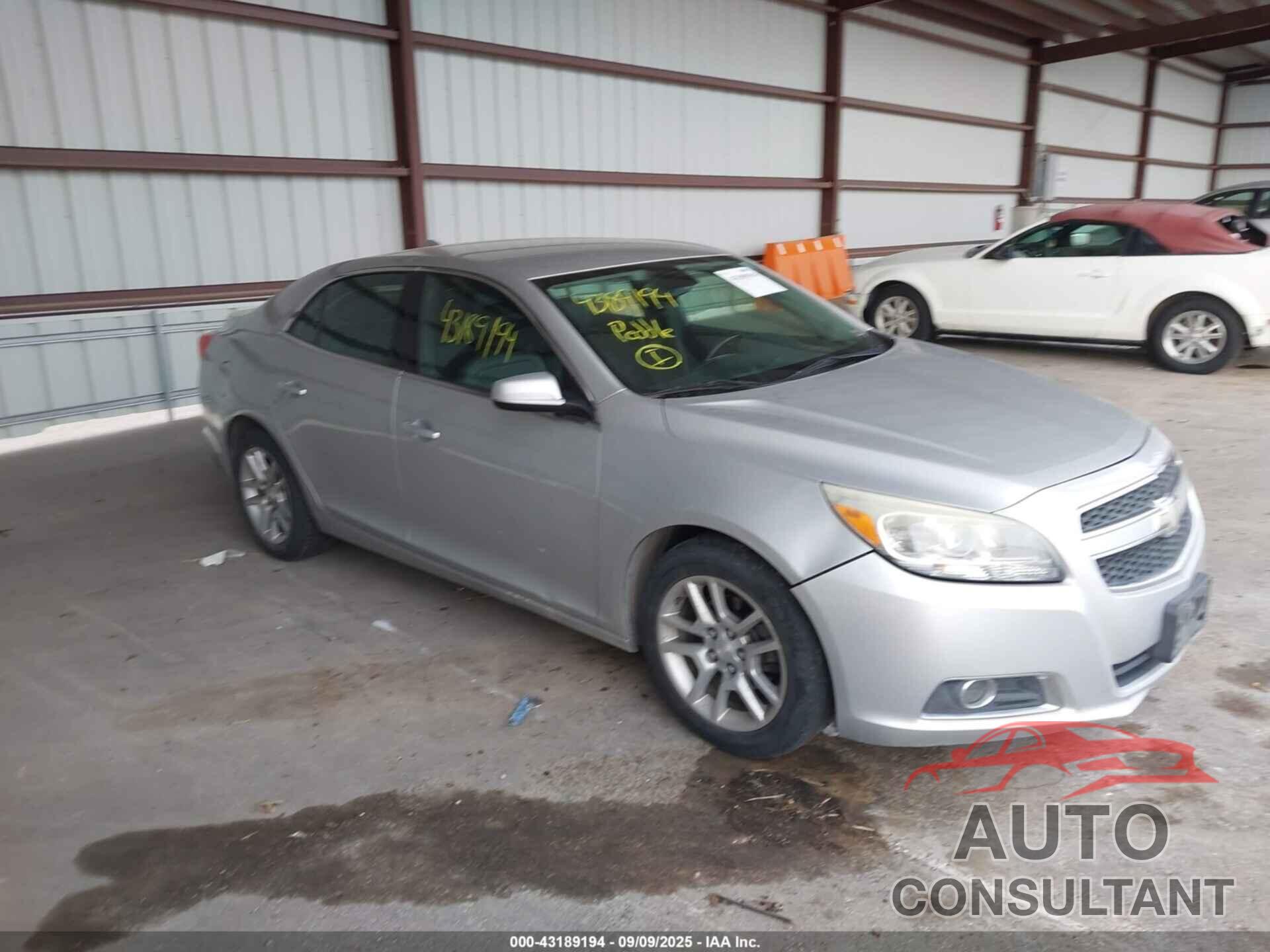 CHEVROLET MALIBU 2013 - 1G11F5RR5DF107588
