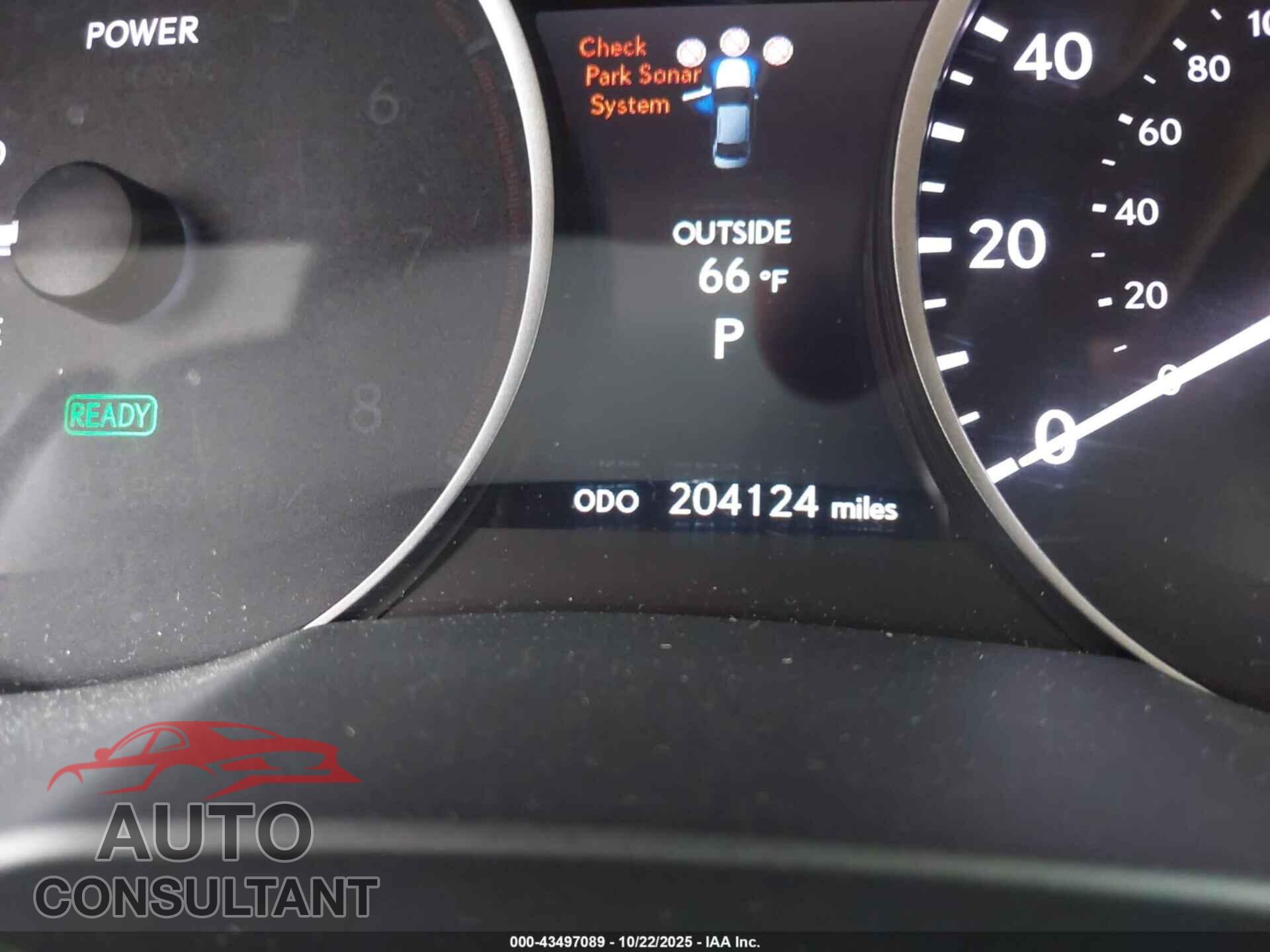 LEXUS ES 300H 2014 - JTHBW1GG4E2044903