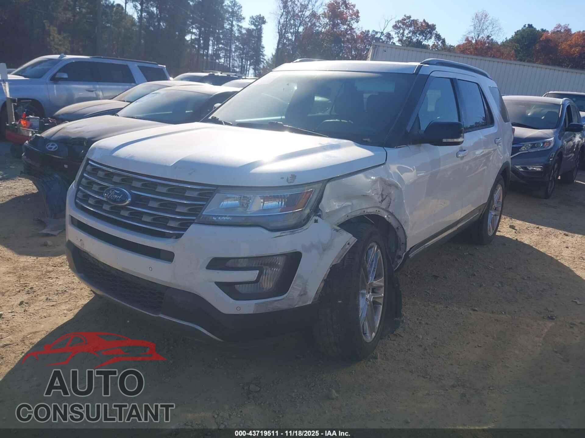FORD EXPLORER 2016 - 1FM5K7D88GGC46882