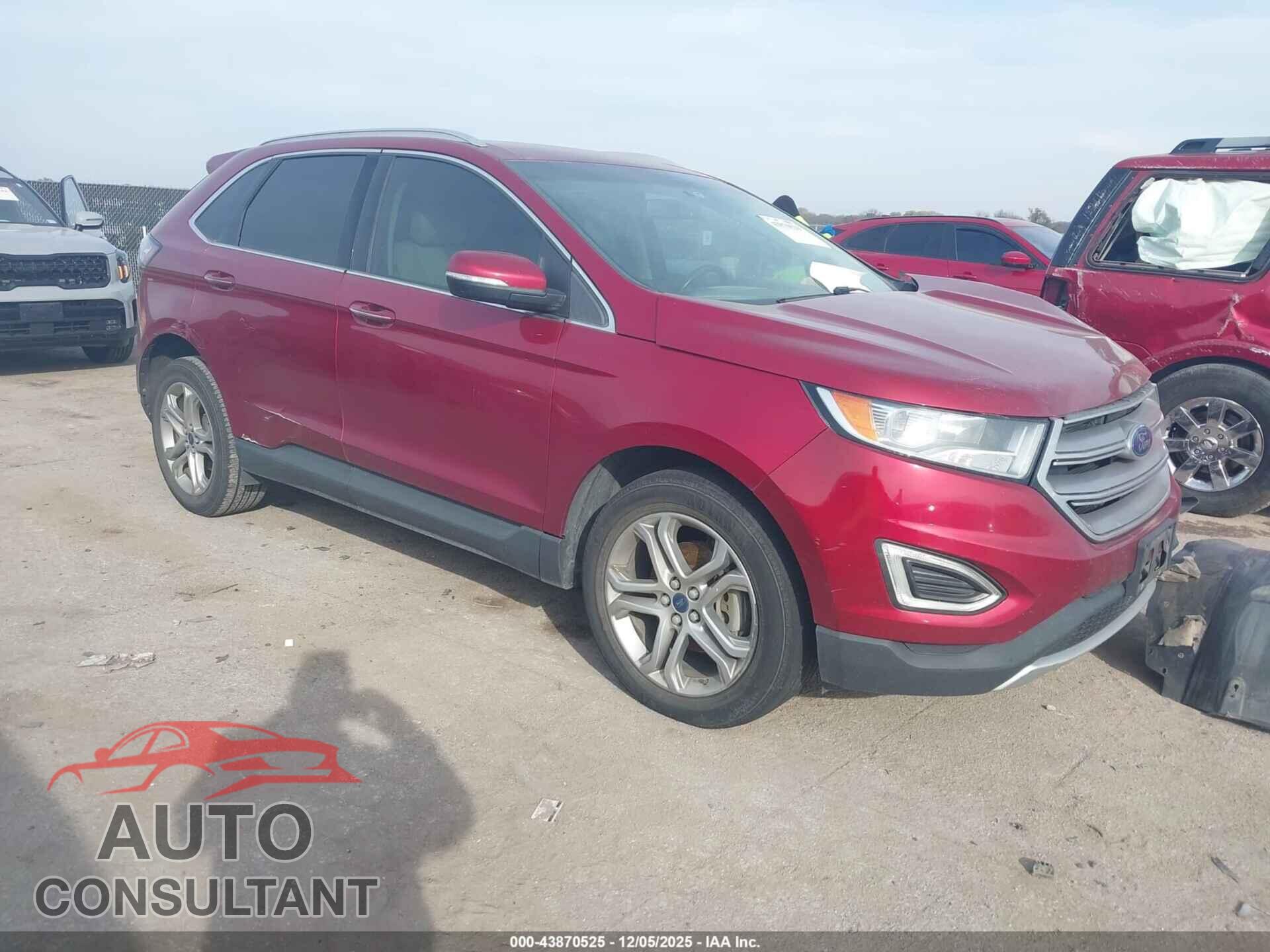 FORD EDGE 2015 - 2FMTK3K92FBB26805