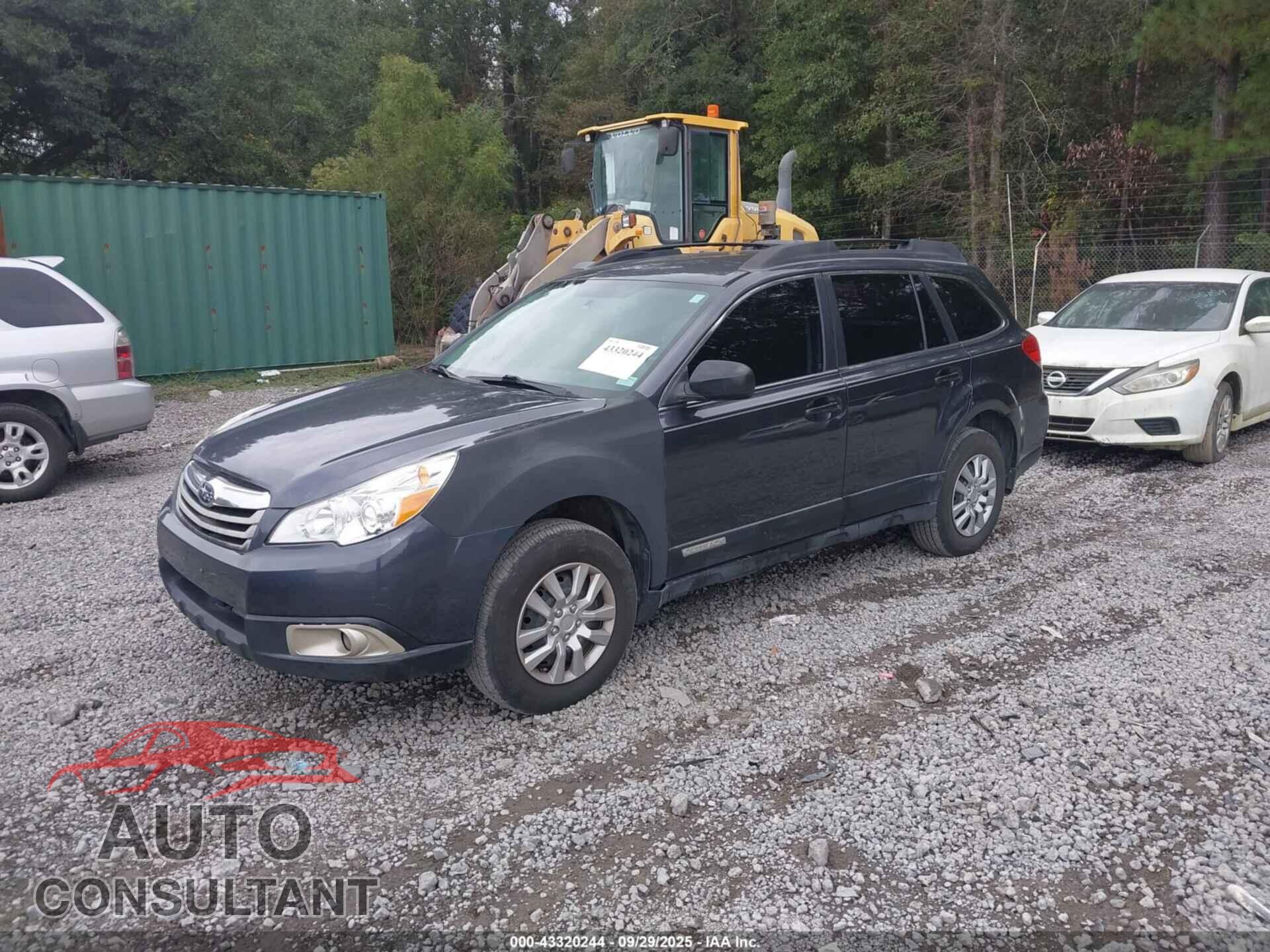 SUBARU OUTBACK 2011 - 4S4BRBAC3B3330022