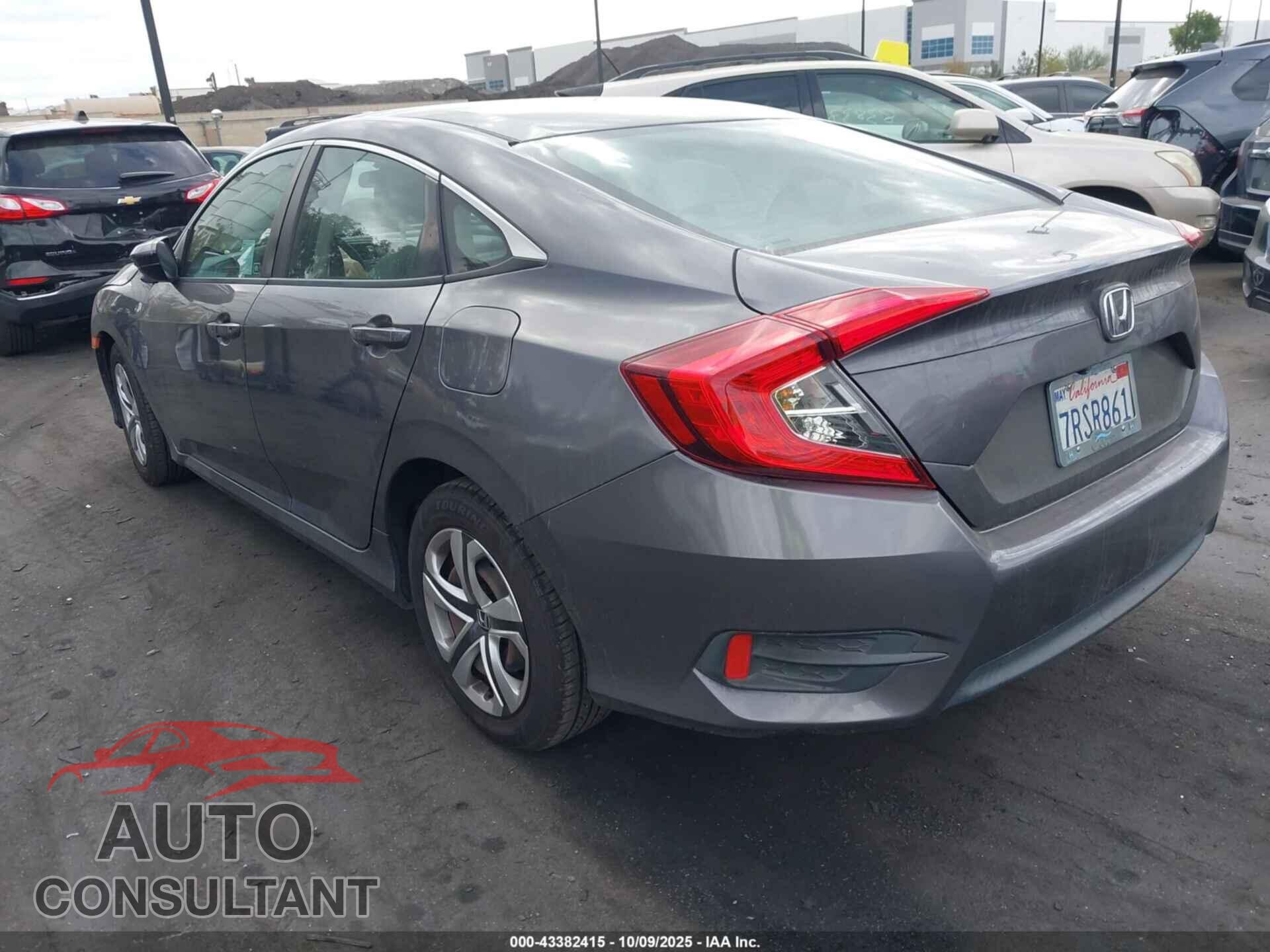 HONDA CIVIC 2016 - 2HGFC2F56GH547796