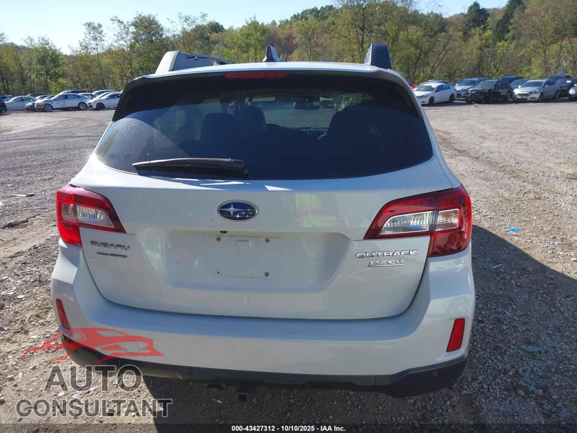 SUBARU OUTBACK 2017 - 4S4BSANC2H3276116