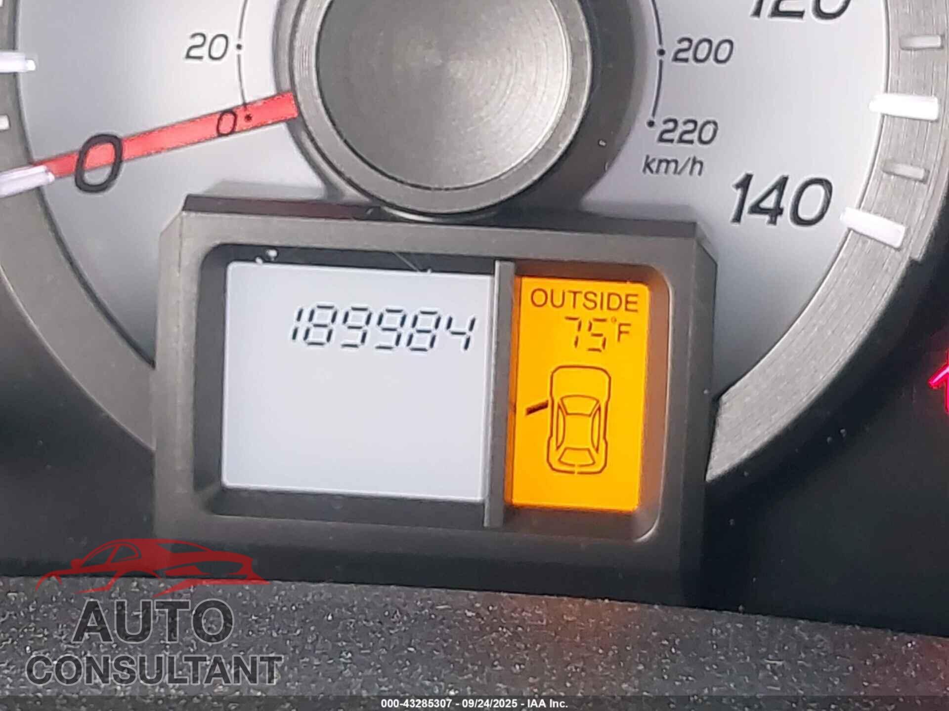 HONDA PILOT 2012 - 5FNYF4H55CB077039
