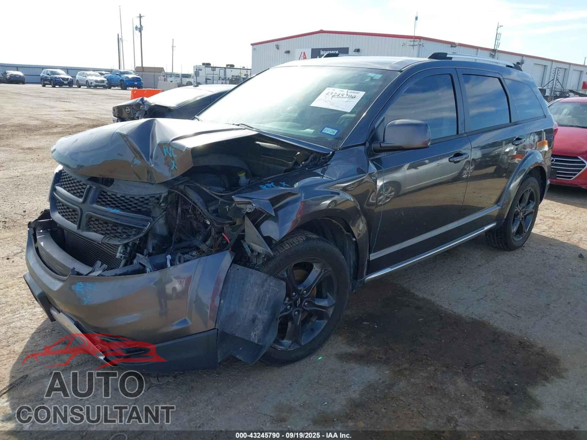 DODGE JOURNEY 2019 - 3C4PDDGG8KT720486
