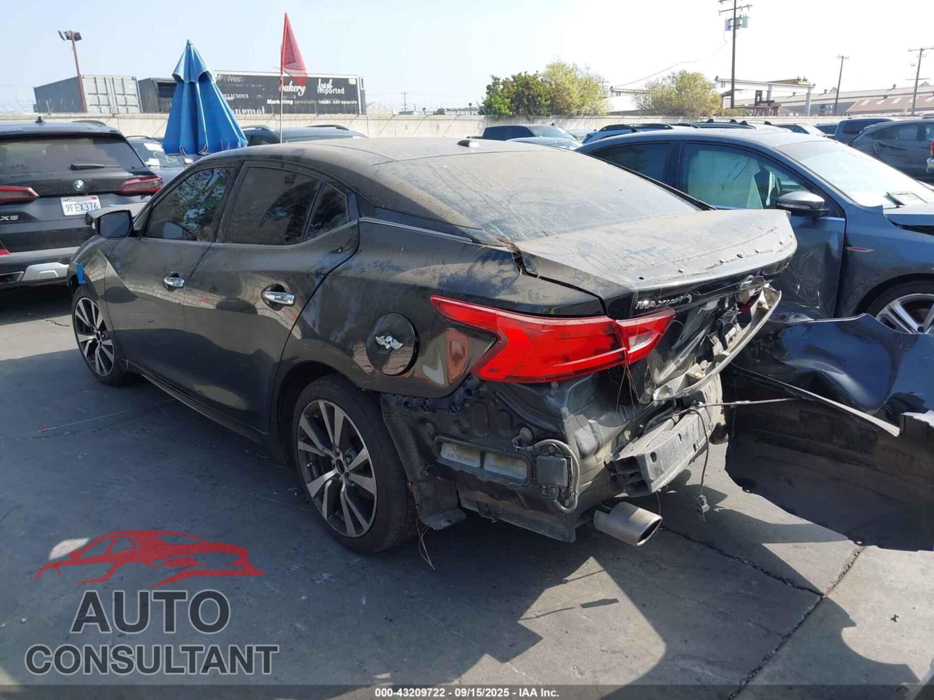 NISSAN MAXIMA 2017 - 1N4AA6AP9HC390886