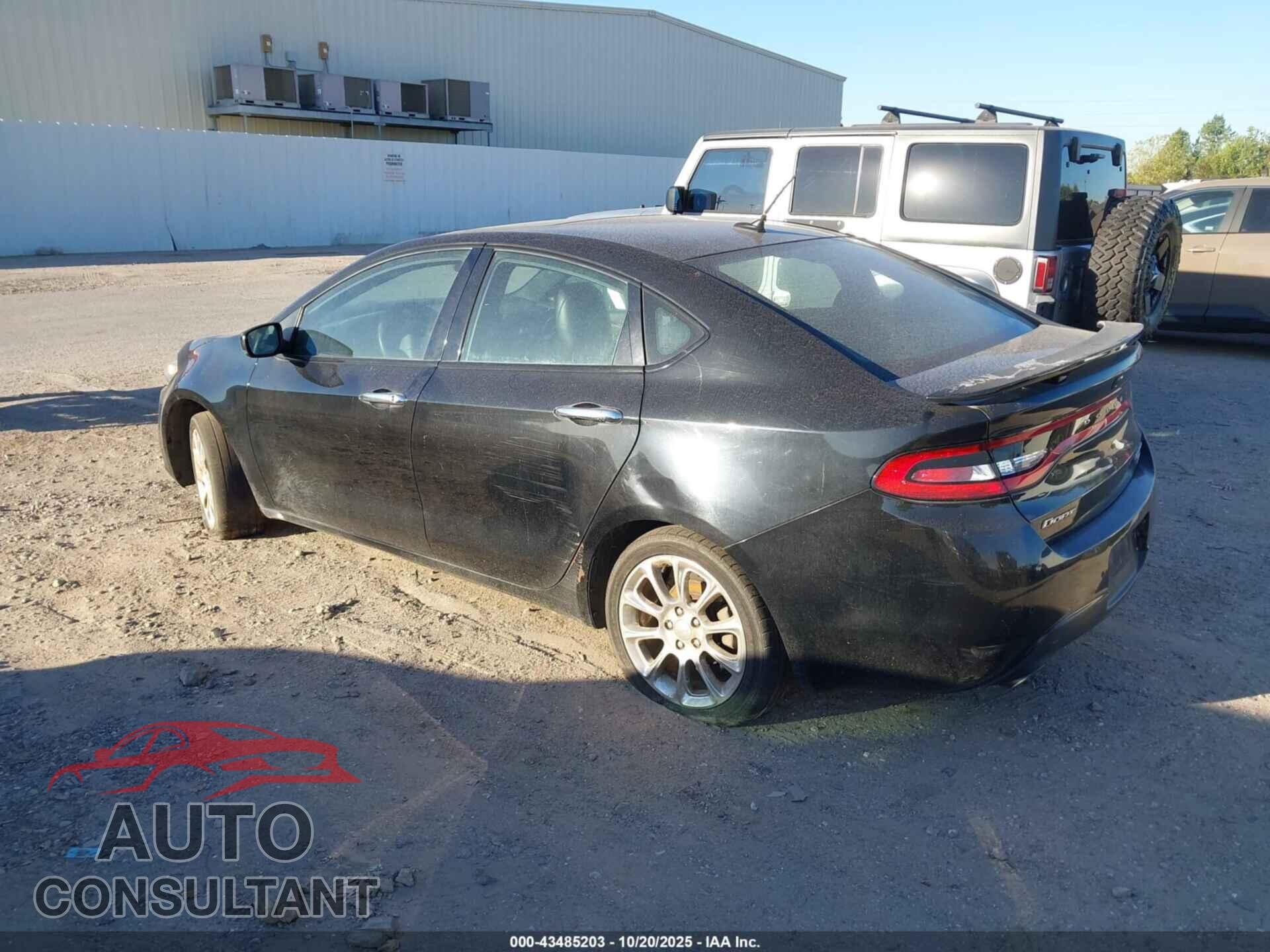 DODGE DART 2013 - 1C3CDFCH4DD307941