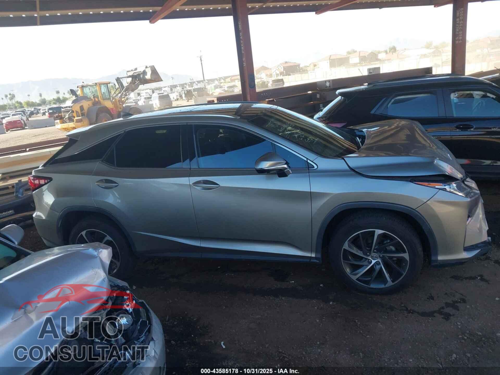 LEXUS RX 2017 - 2T2ZZMCA1HC073075