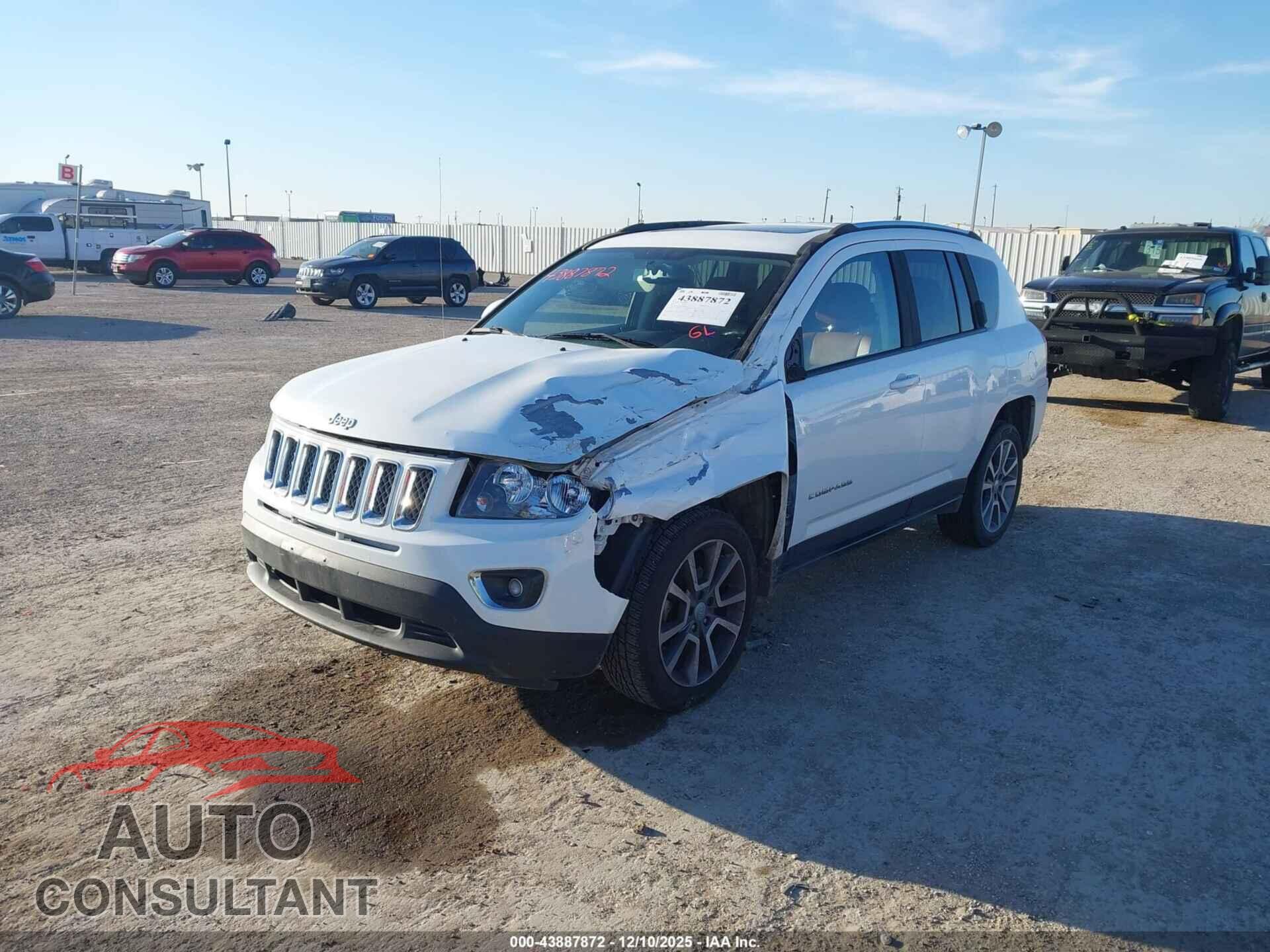 JEEP COMPASS 2016 - 1C4NJCEA2GD800016