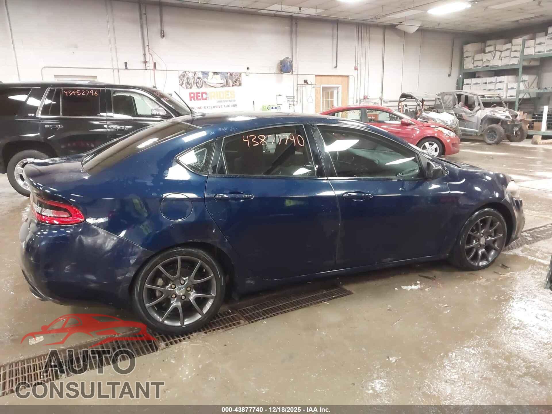 DODGE DART 2015 - 1C3CDFBBXFD403847