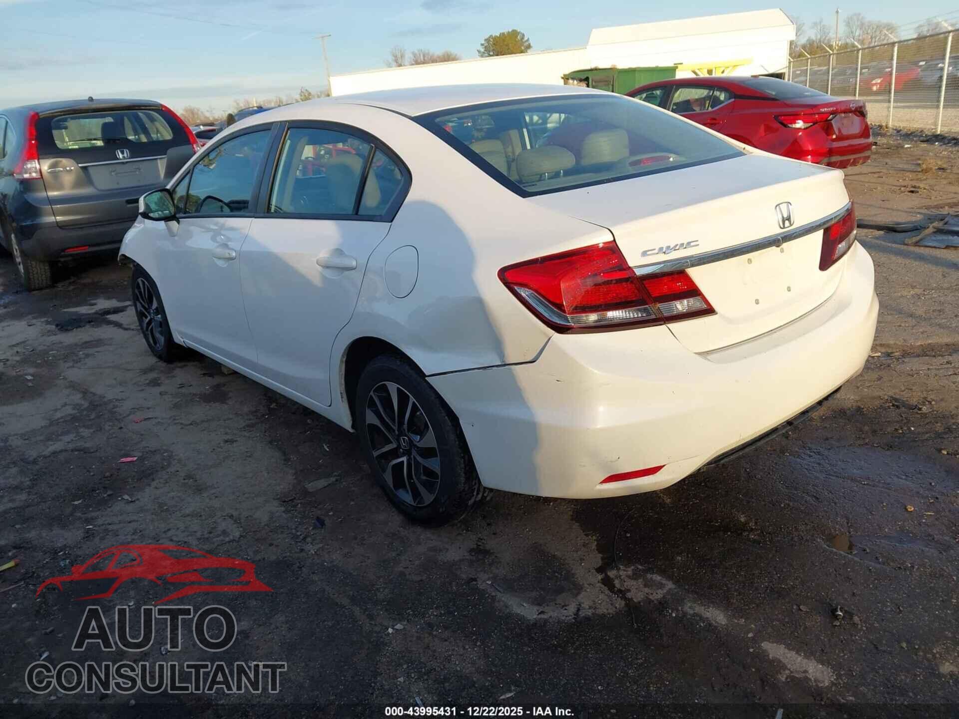 HONDA CIVIC 2013 - 19XFB2F90DE082136