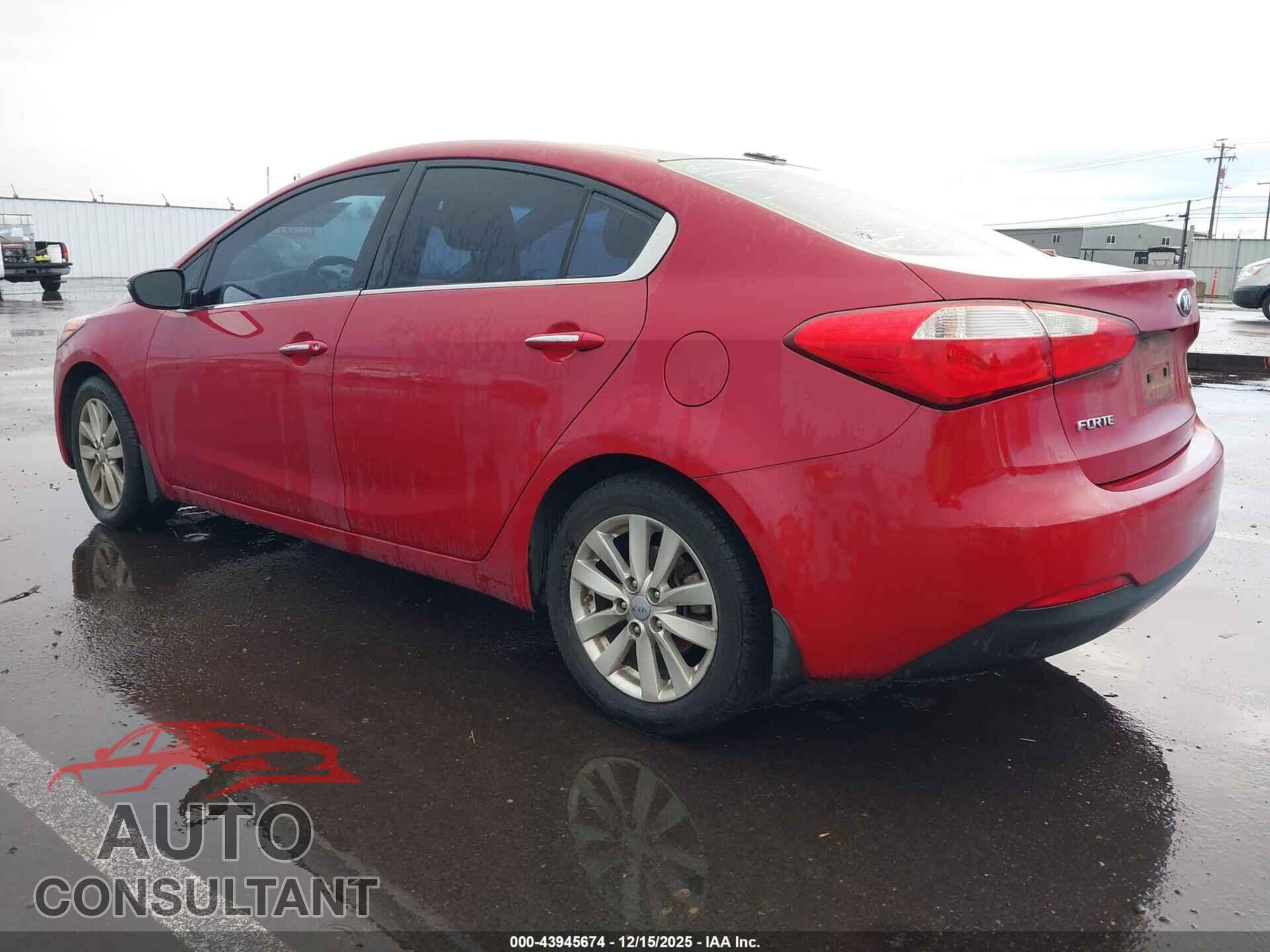 KIA FORTE 2014 - KNAFX4A80E5110085