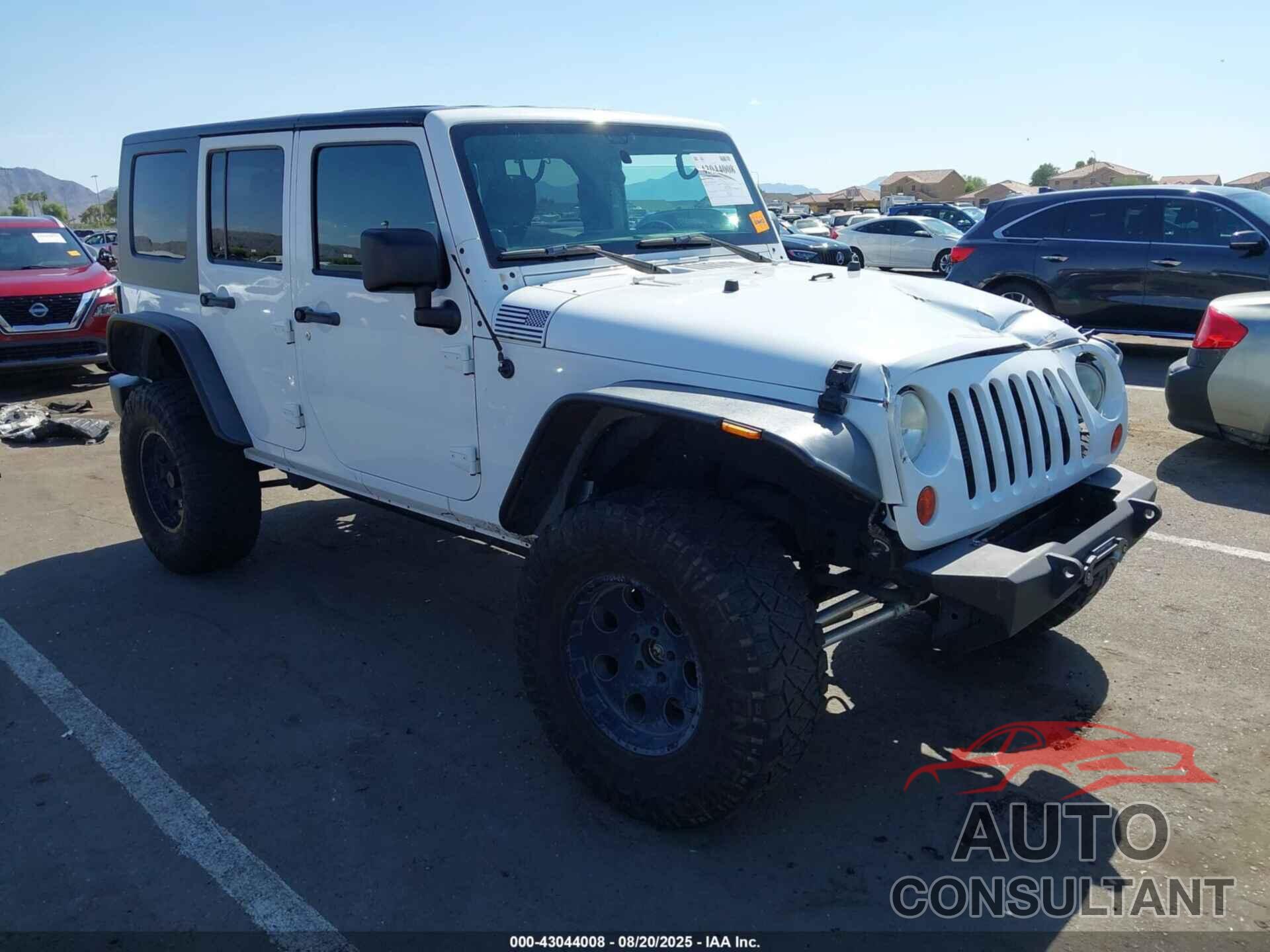 JEEP WRANGLER UNLIMITED 2012 - 1C4BJWDG9CL148229