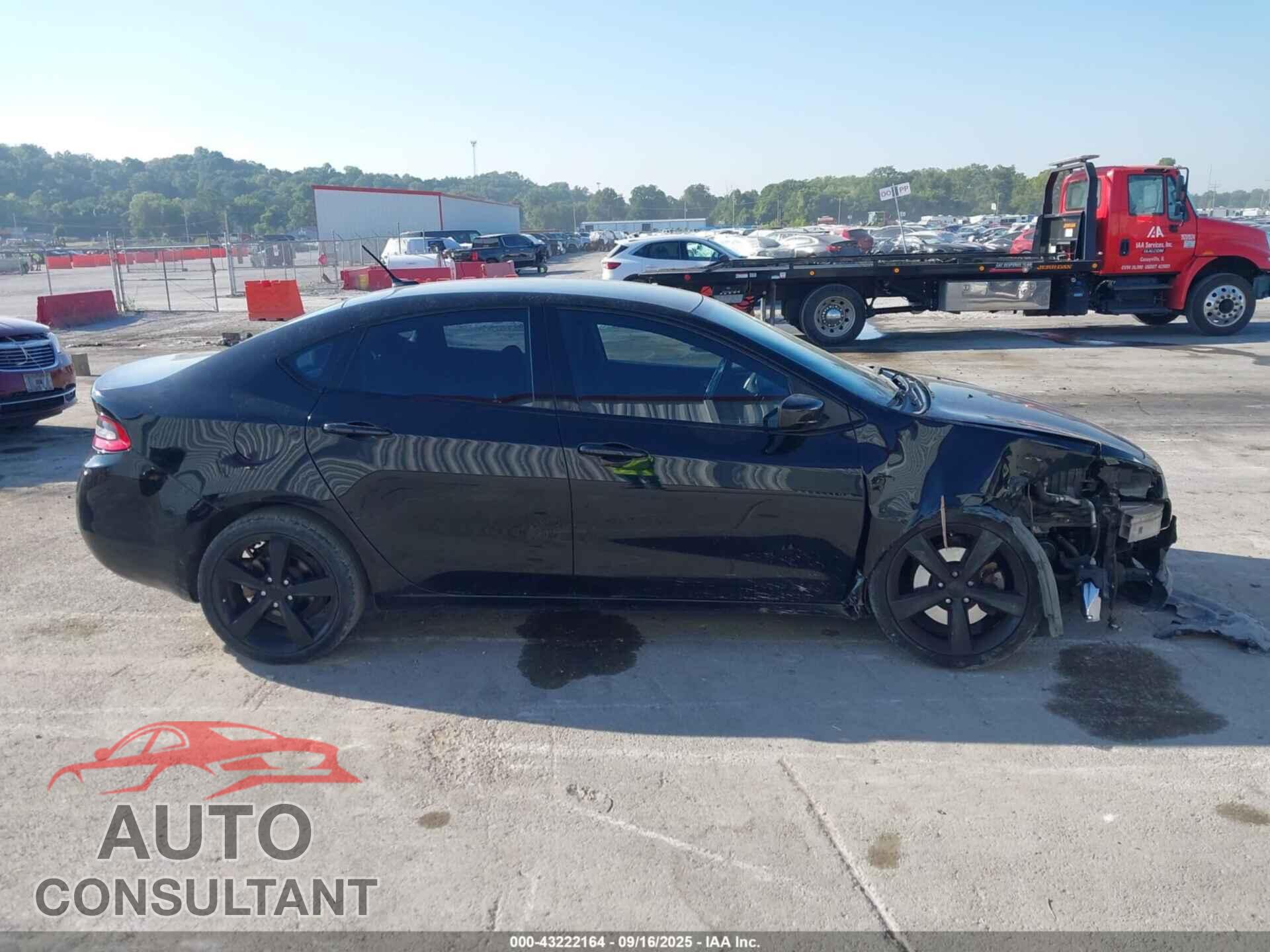 DODGE DART 2015 - 1C3CDFBB9FD276704