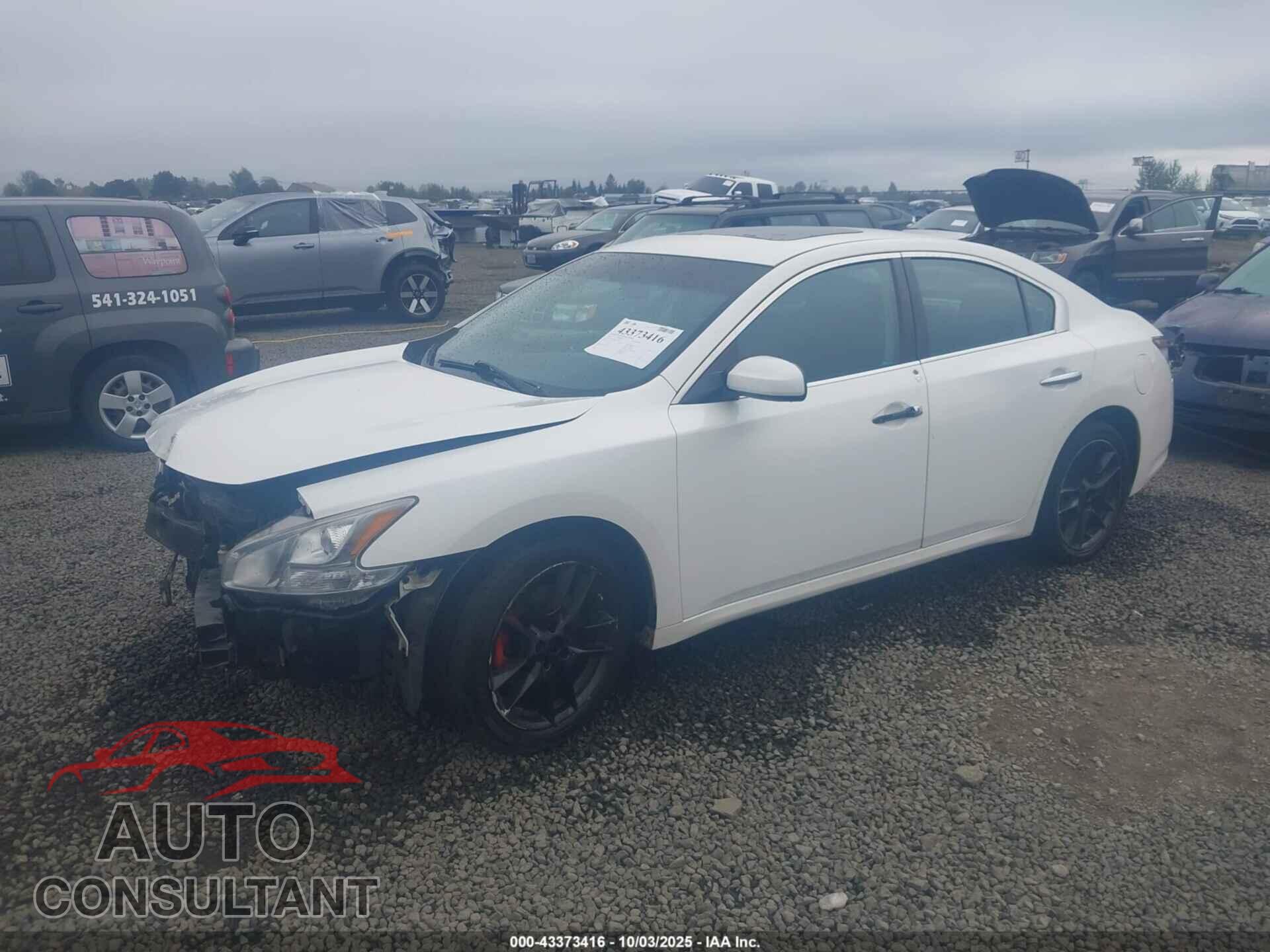 NISSAN MAXIMA 2012 - 1N4AA5AP2CC855477