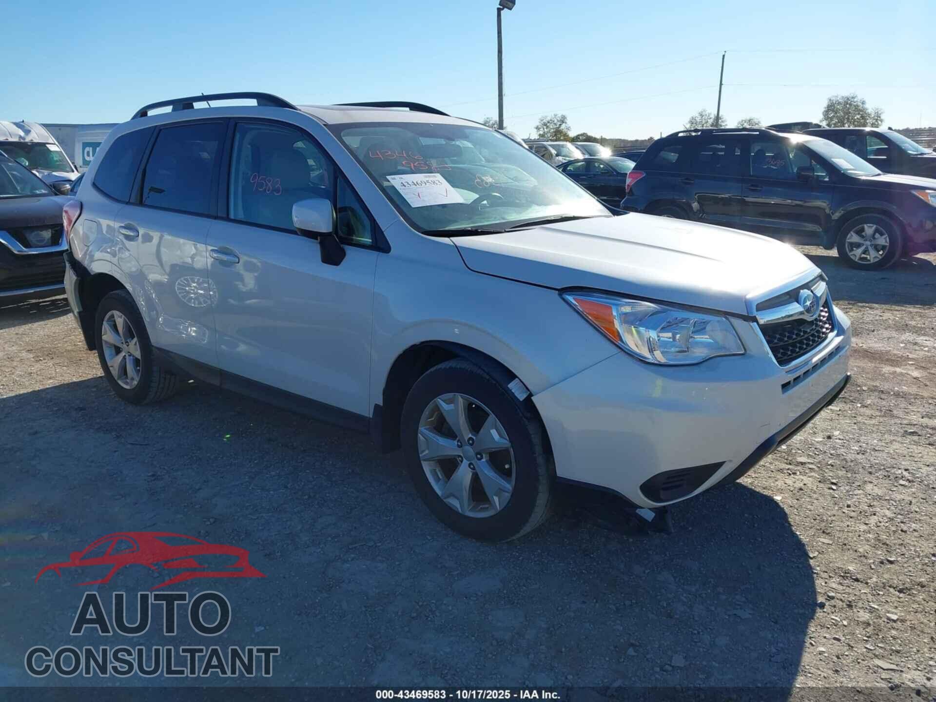 SUBARU FORESTER 2014 - JF2SJAEC9EH459472