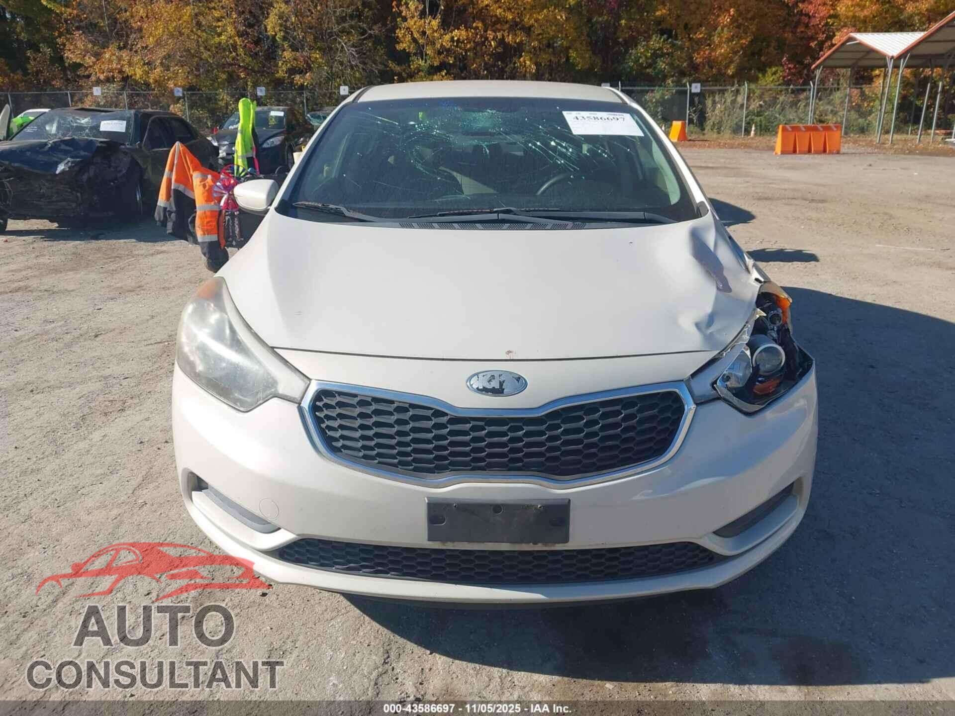 KIA FORTE 2014 - KNAFK4A69E5140313