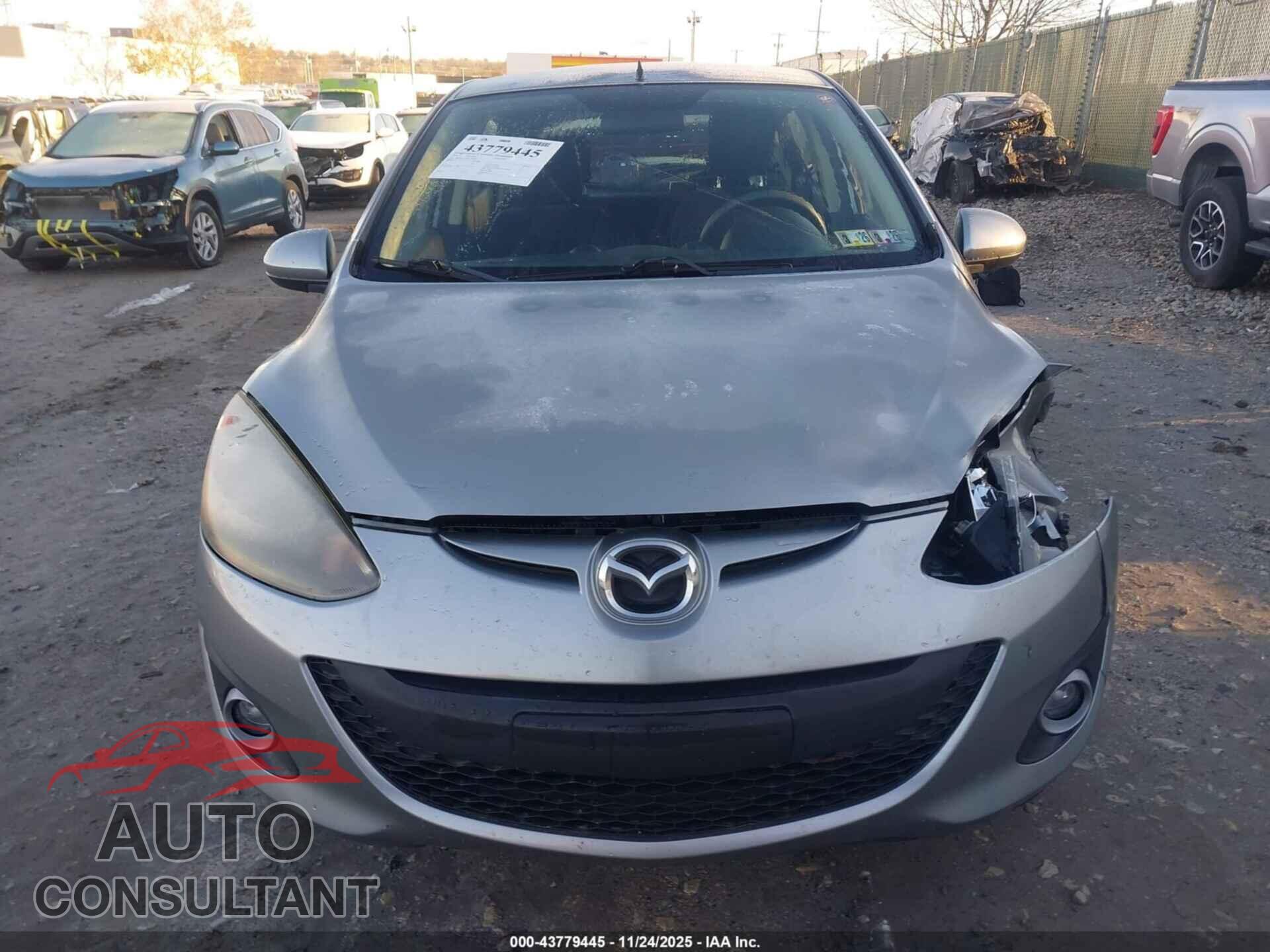 MAZDA MAZDA2 2013 - JM1DE1LY9D0157638
