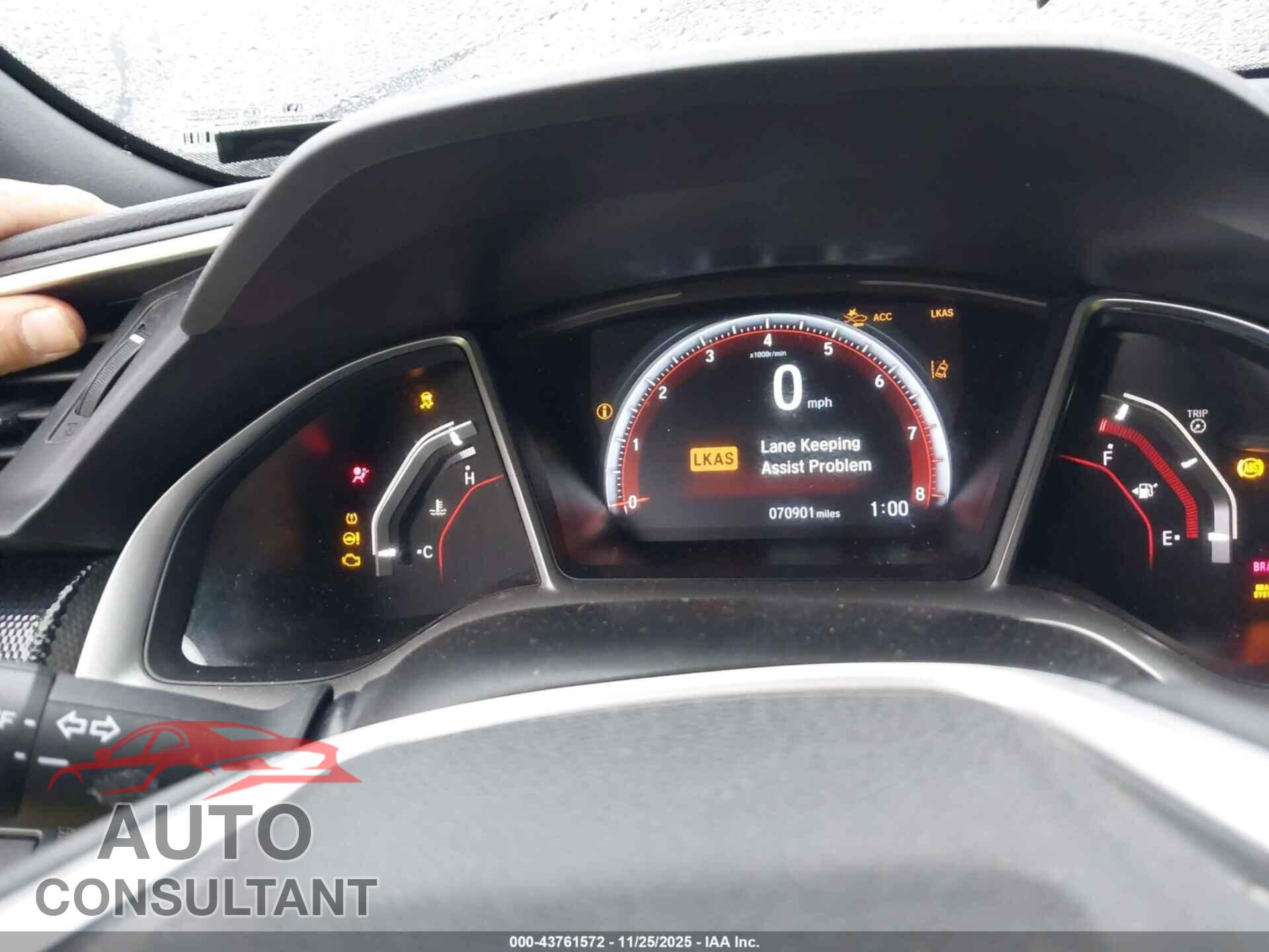 HONDA CIVIC 2020 - 19XFC2F8XLE024862