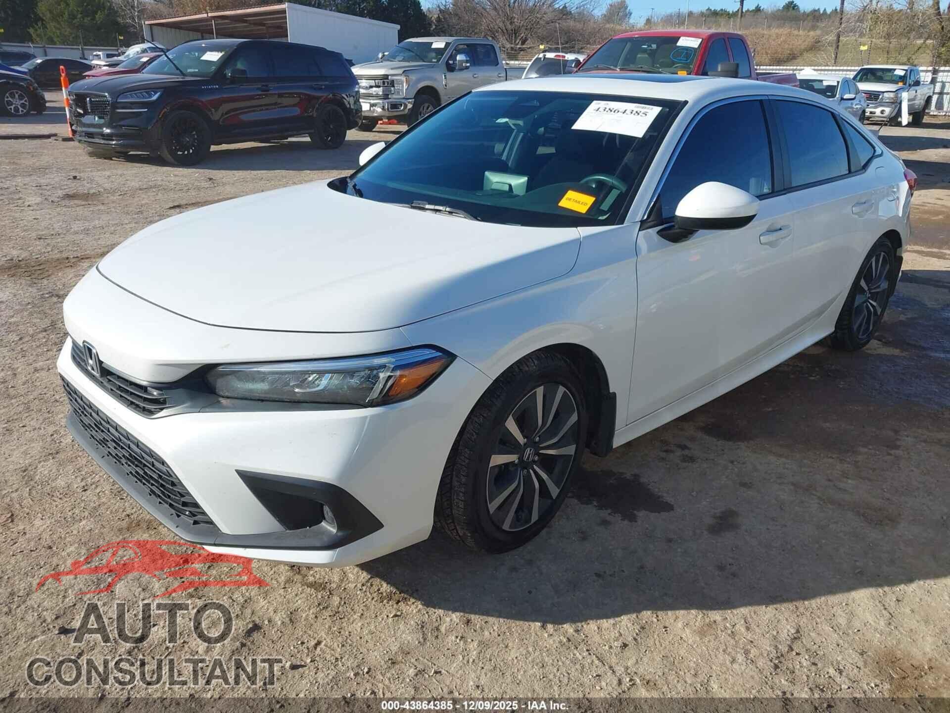 HONDA CIVIC 2022 - JHMFE1F73NX010301